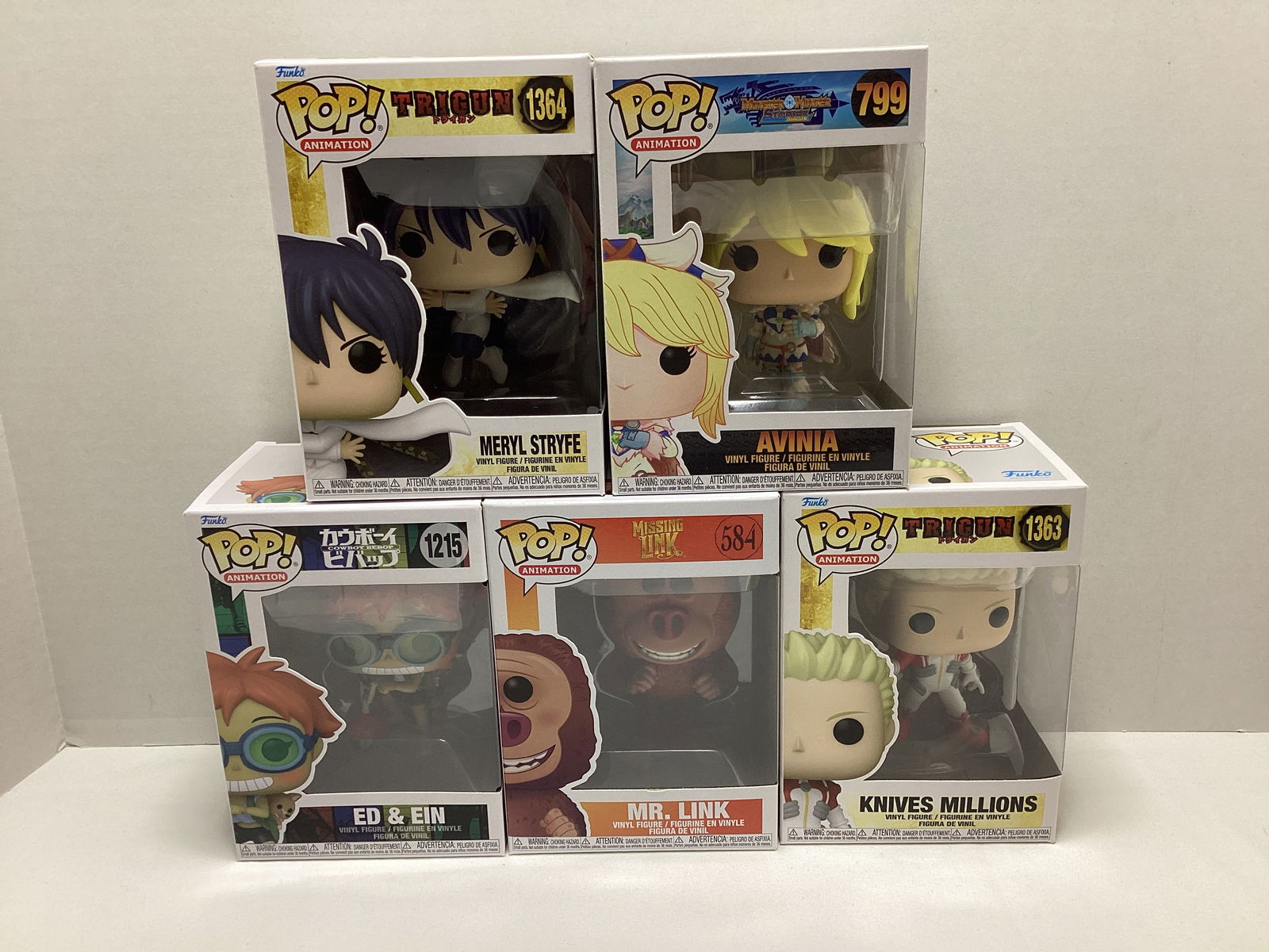 Five Anime Funko Pops (1 of 5)