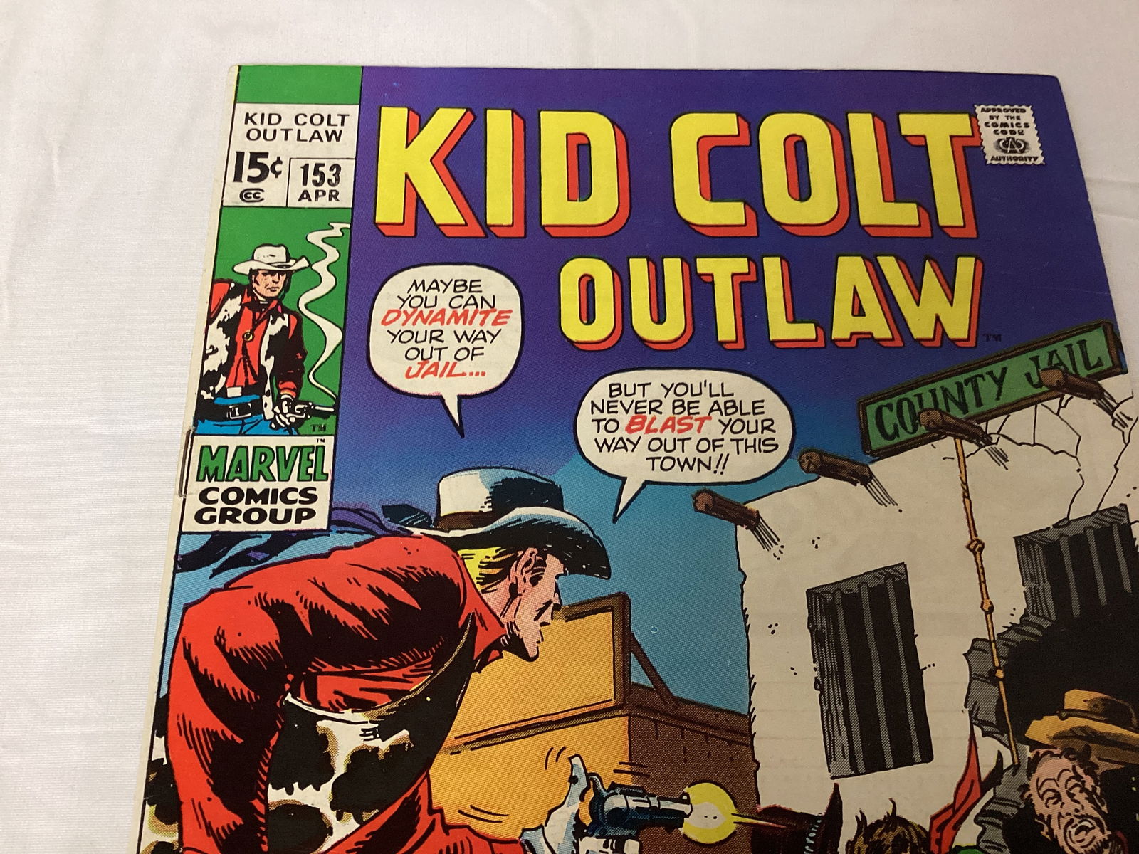 Kid Colt Outlaw 153 Marvel Comic Book - 2