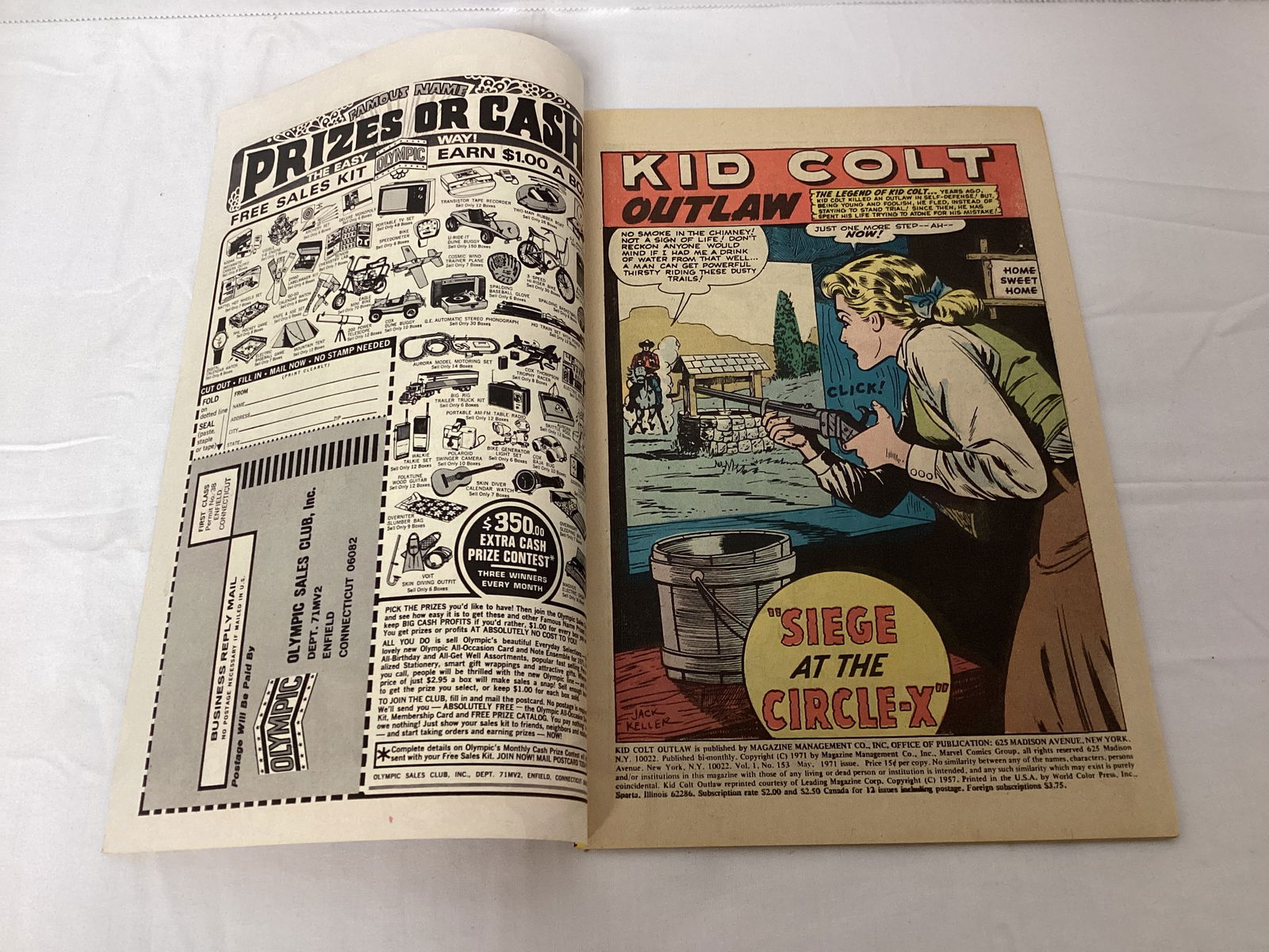 Kid Colt Outlaw 153 Marvel Comic Book - 6