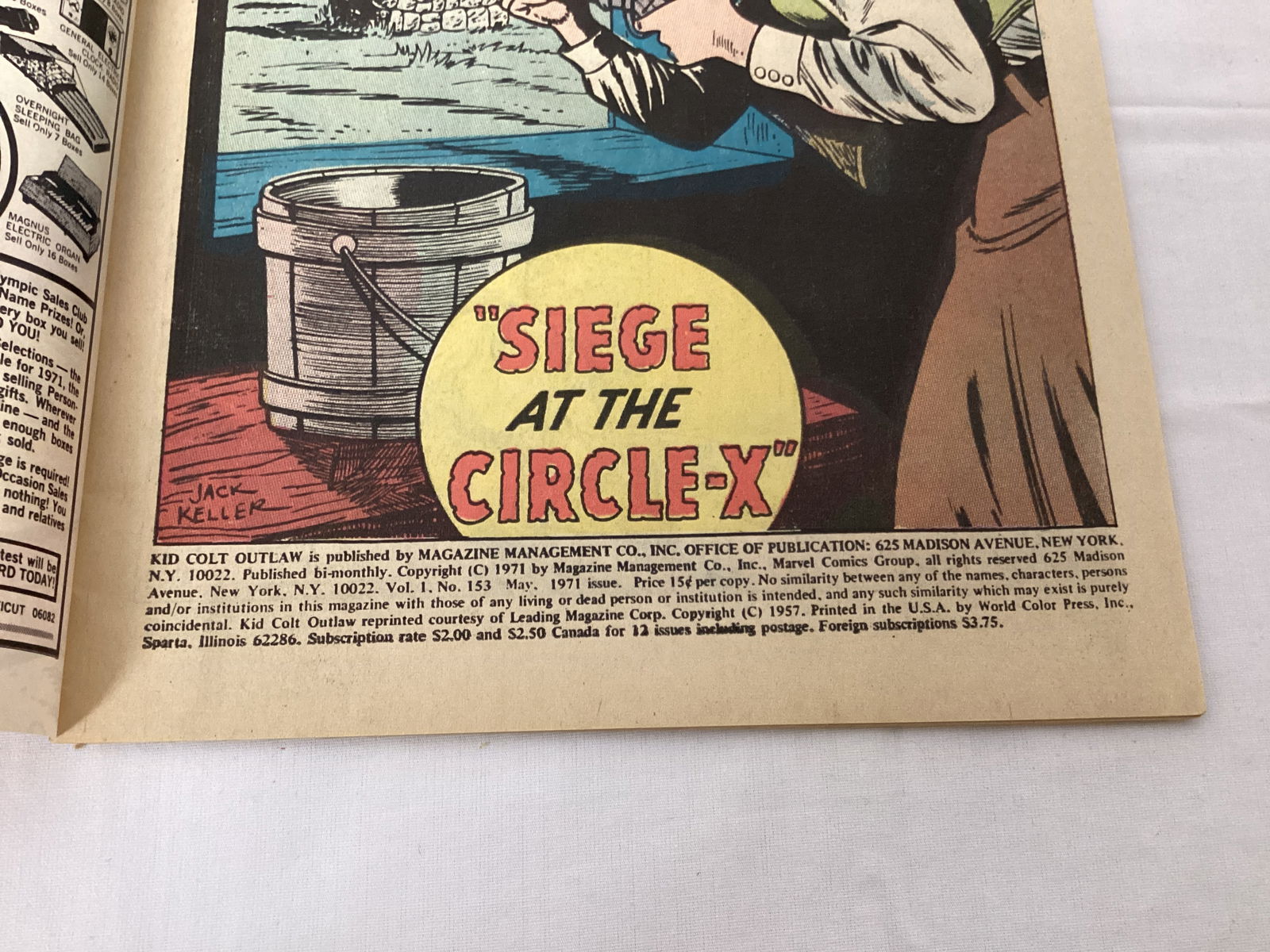 Kid Colt Outlaw 153 Marvel Comic Book - 7