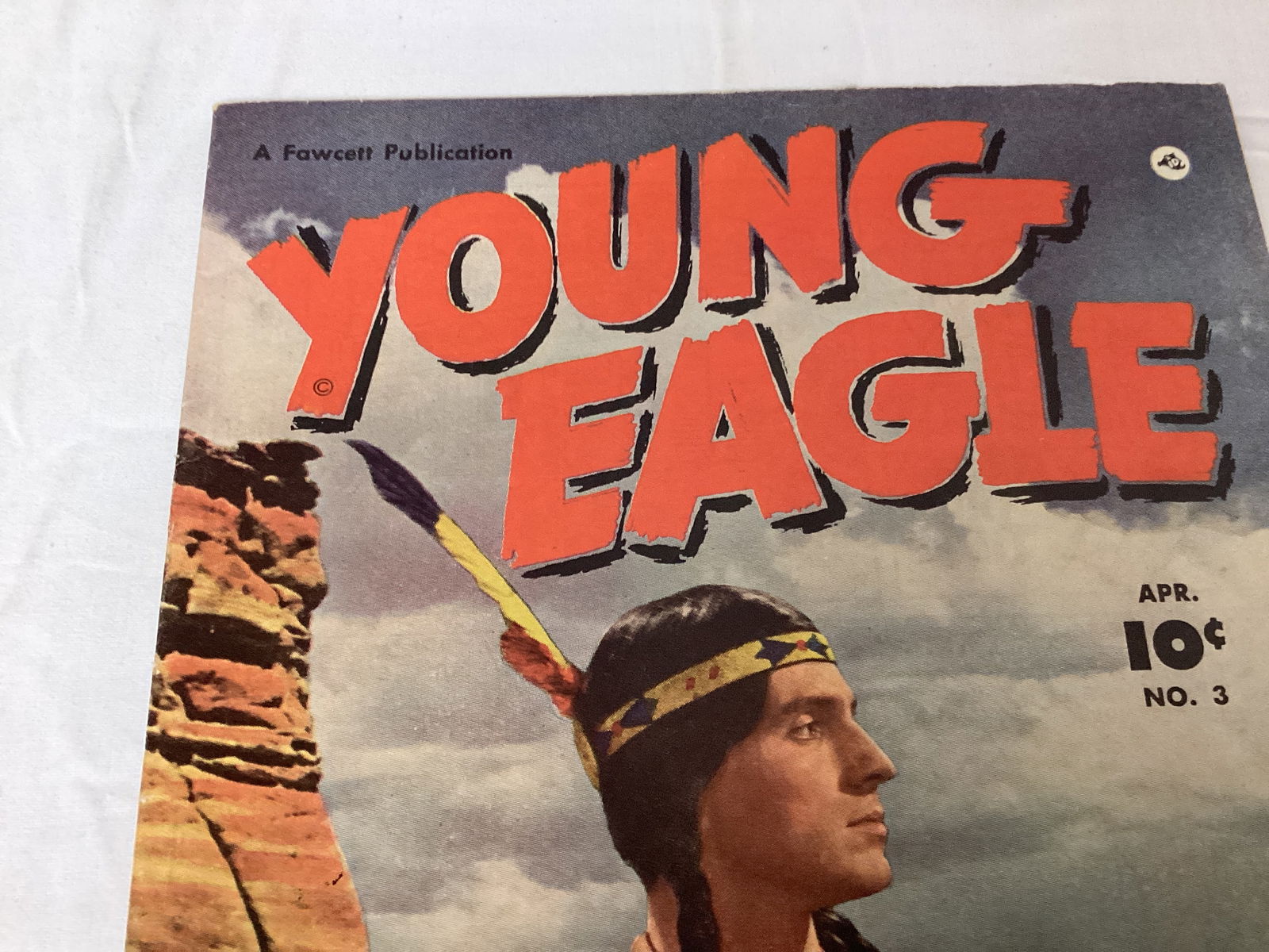 Young Eagle 3 Fawcett Comic Book - 2