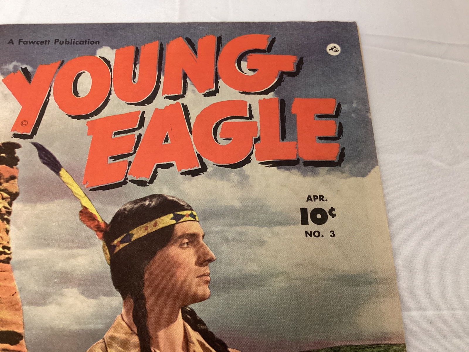 Young Eagle 3 Fawcett Comic Book - 3