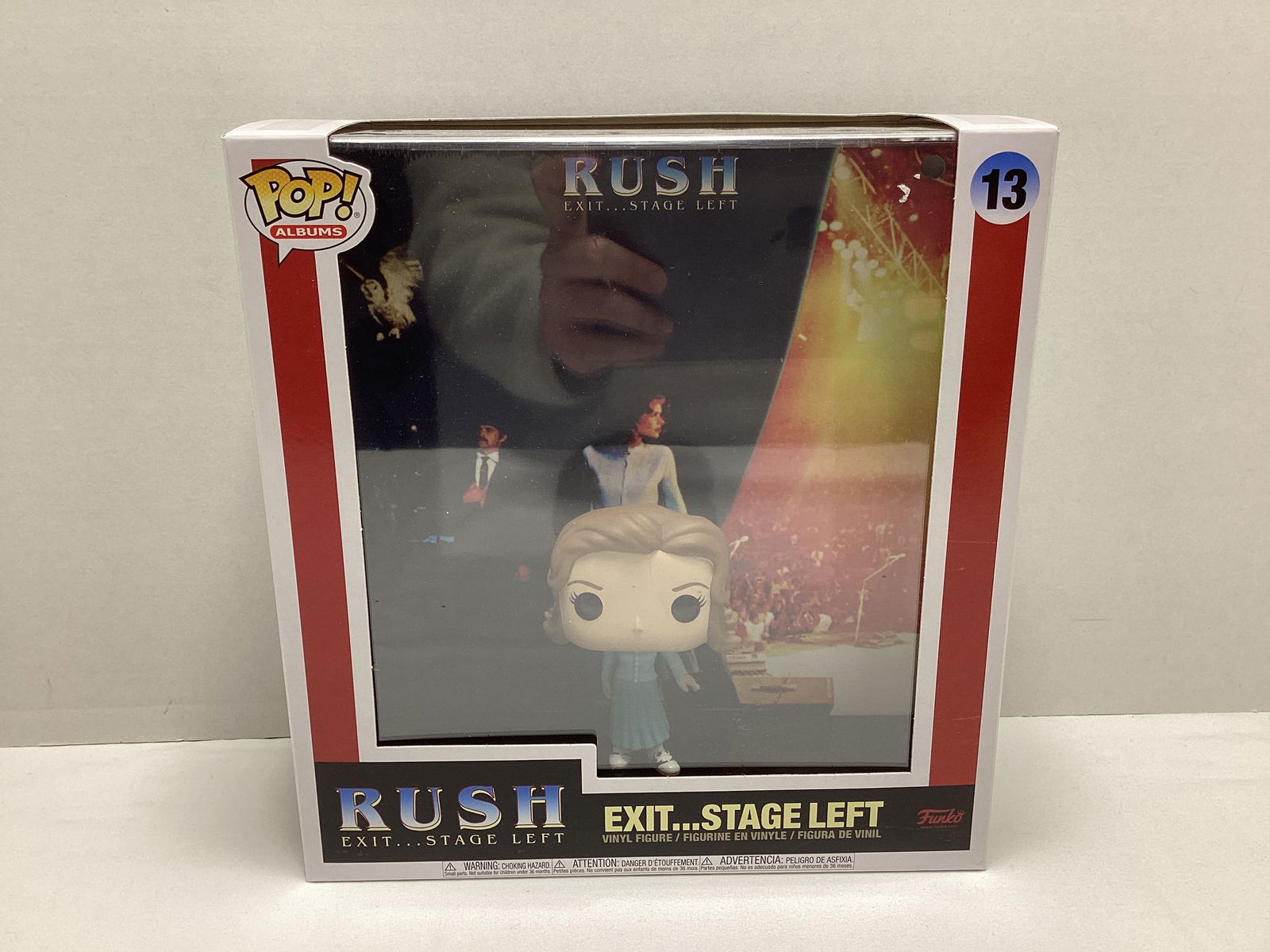 Rush Exit Stage Left Album Funko Pop: . 