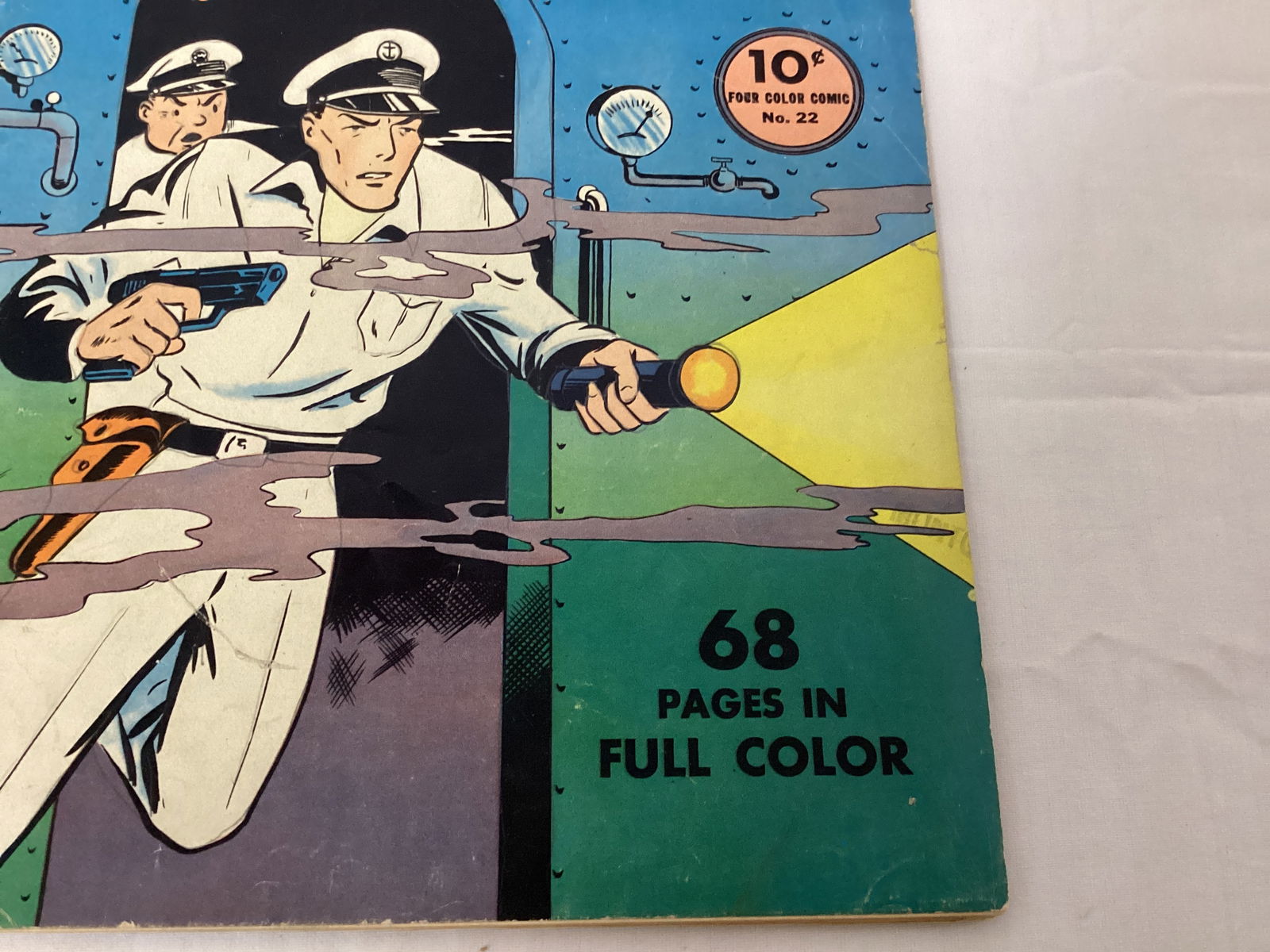 Four Color Comics 22 Starring Don Winslow of the Navy Dell Comic Book - 5