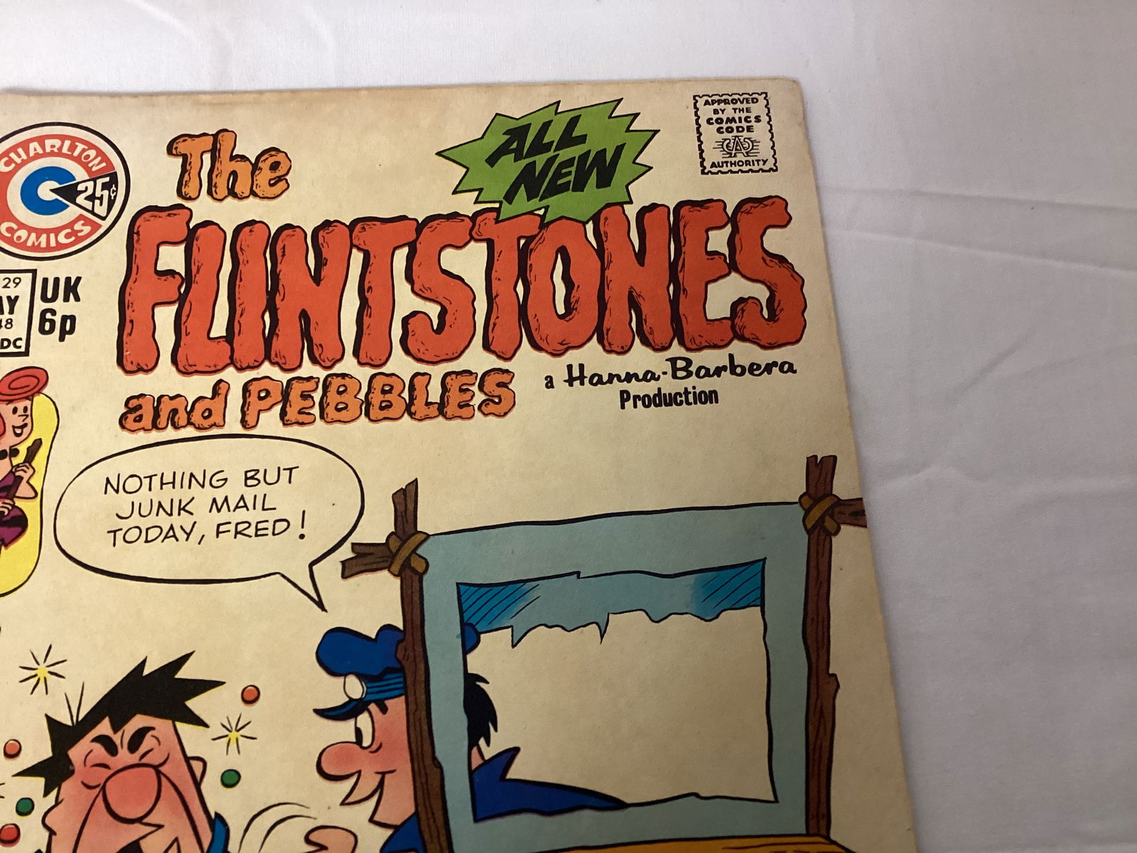 The Flintstones and Pebbles 29 Charlton Comic Book - 3