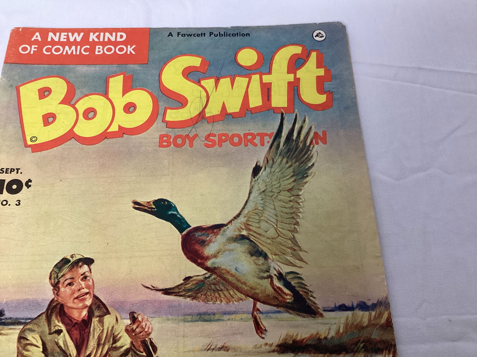 Bob Swift Boy Sportsman 3 Fawcett Comic Book - 3
