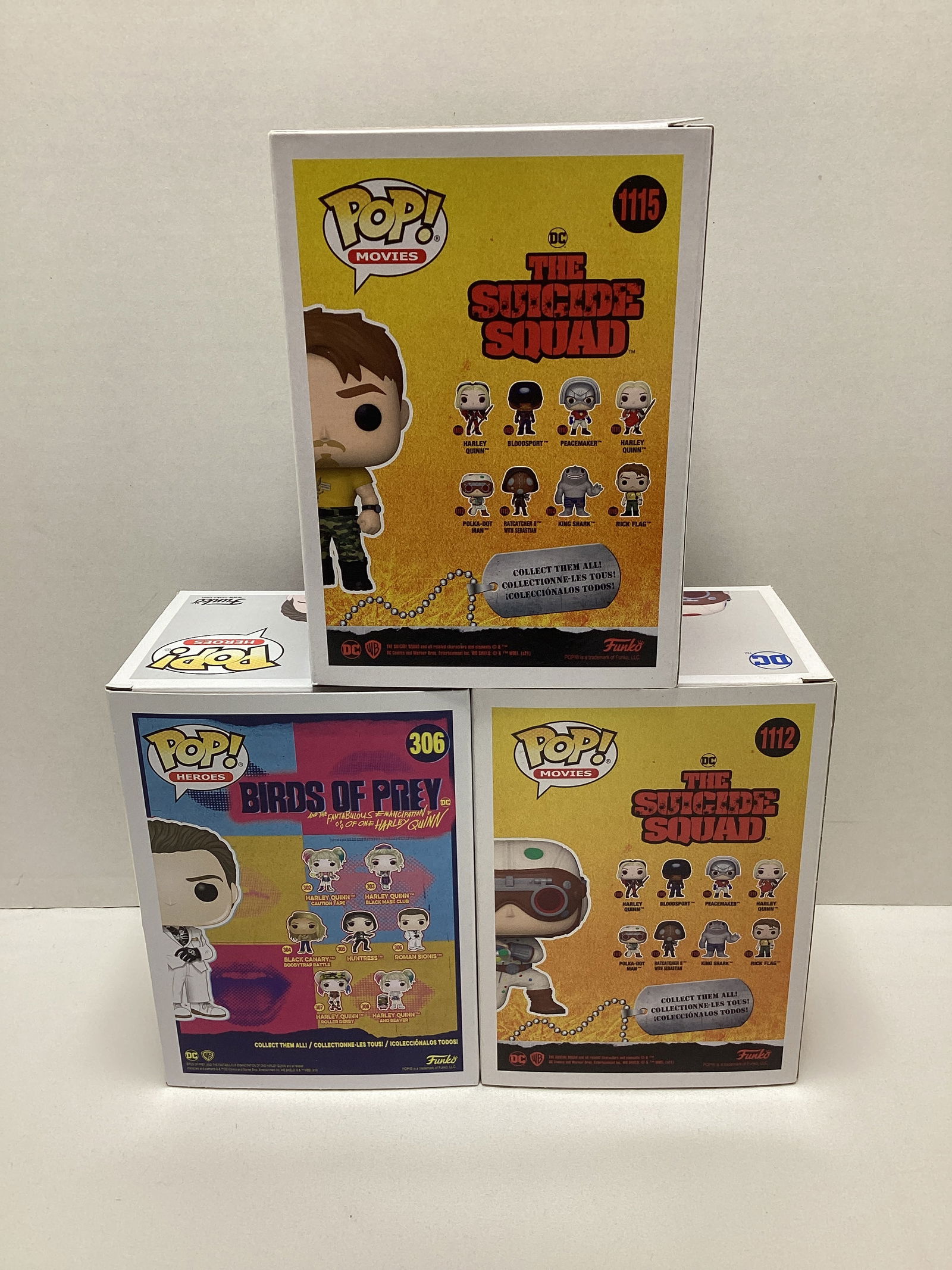 Three DC Comics Funko Pops - 2