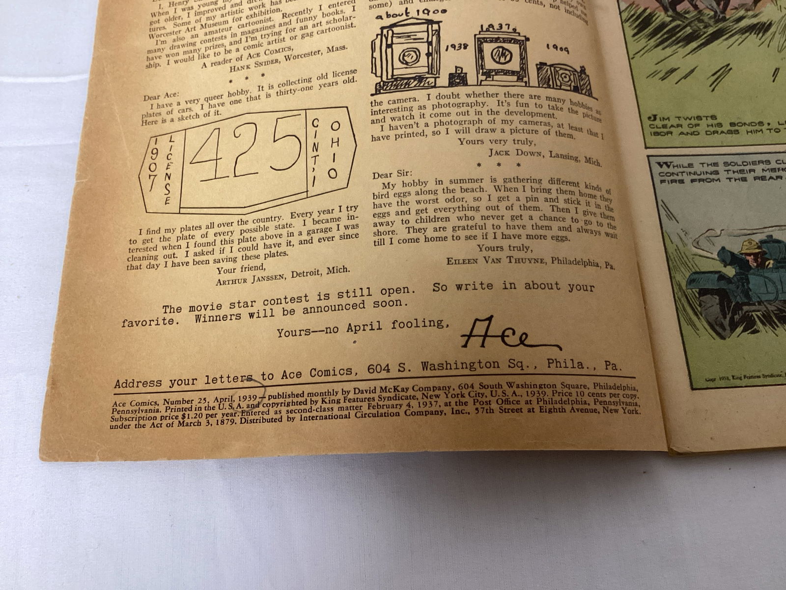 Ace Comics 25 Comic Book - 7