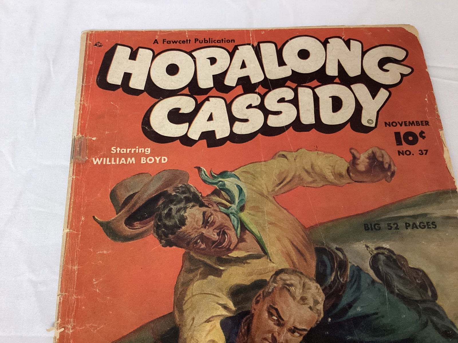 Hopalong Cassidy 37 Fawcett Western Comic Book - 2