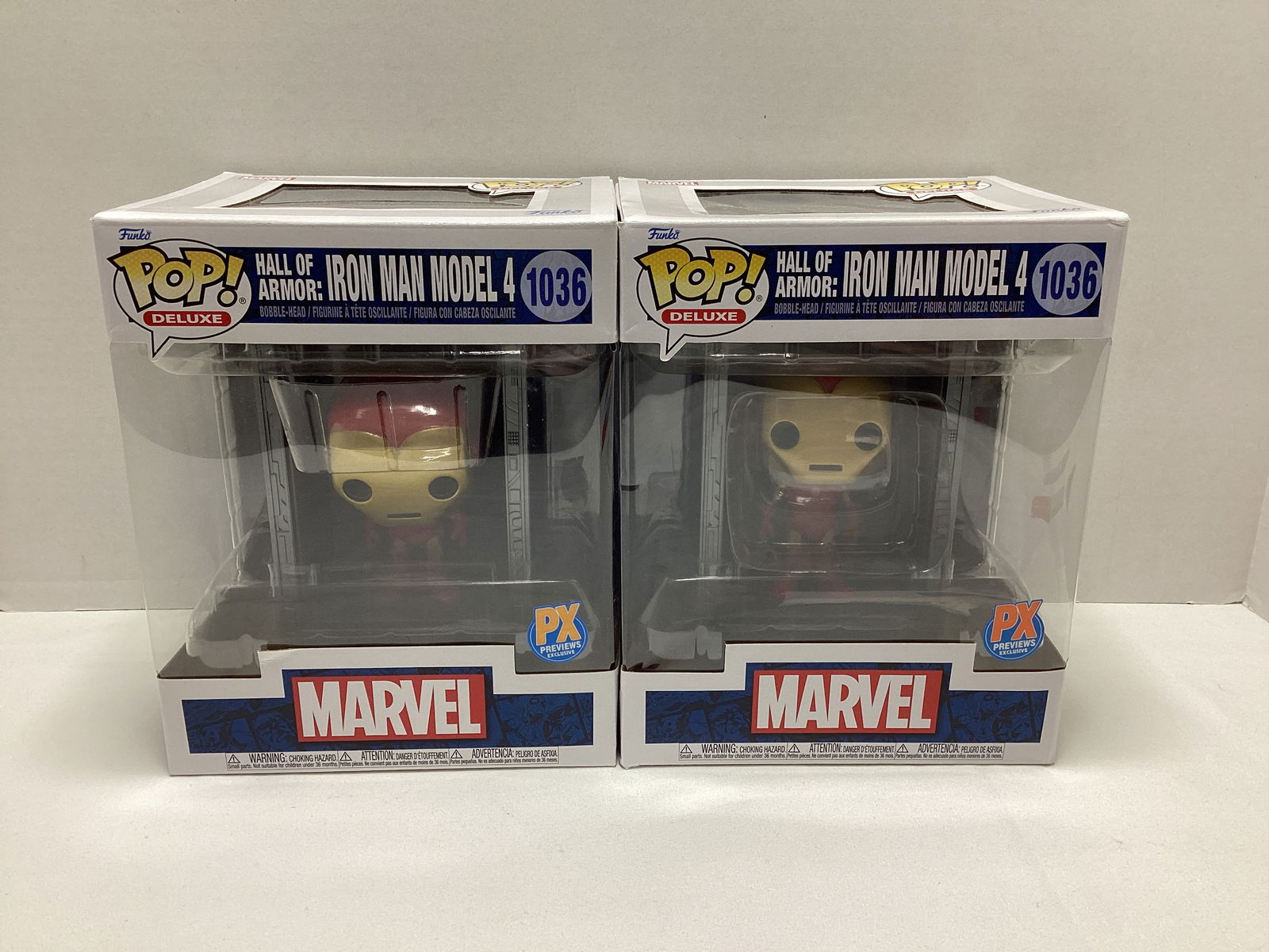 Two Marvel Iron Man Mk. 4 Previews Exclusive Funko Pops (1 of 2)