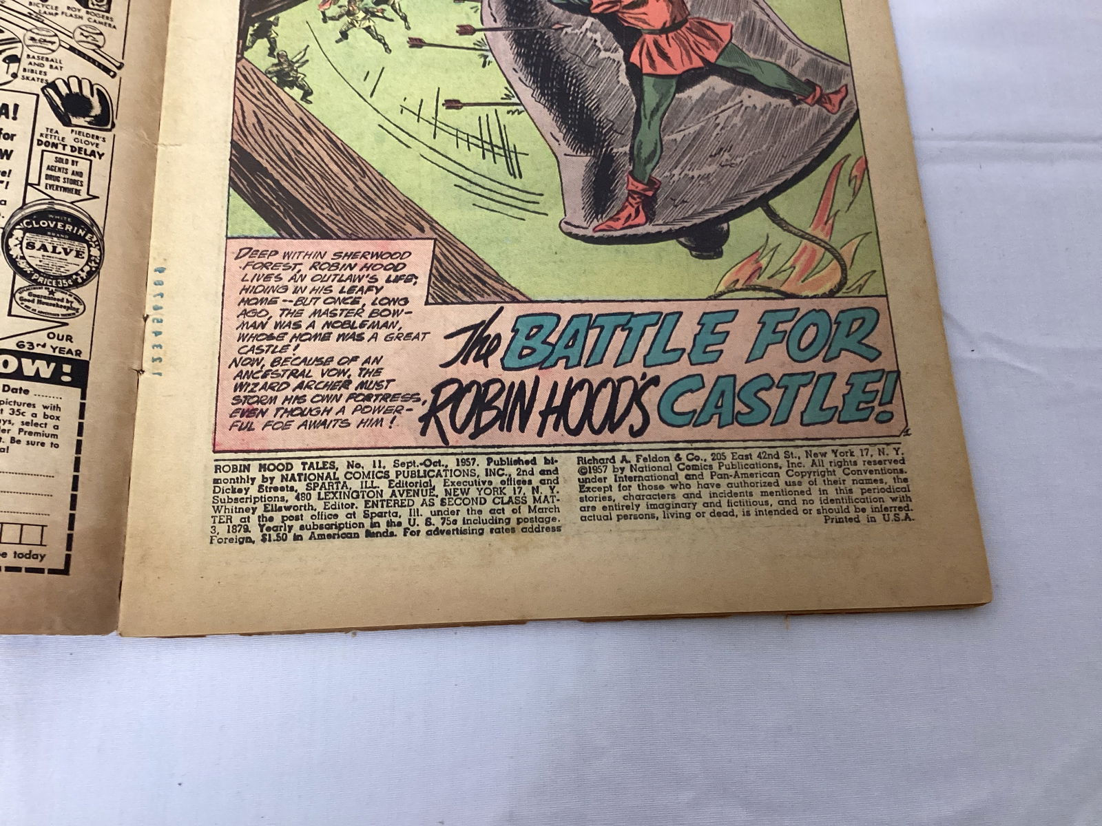 Robin Hood Tales 11 DC Comic Book - 7
