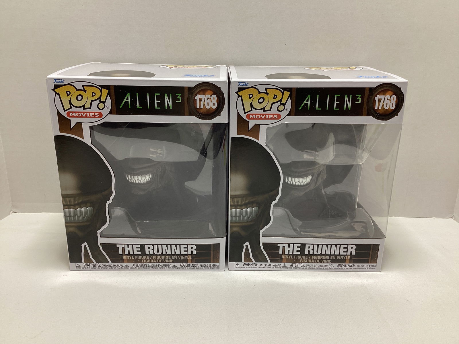 Two Alien 3 The Runner Funko Pops: . 