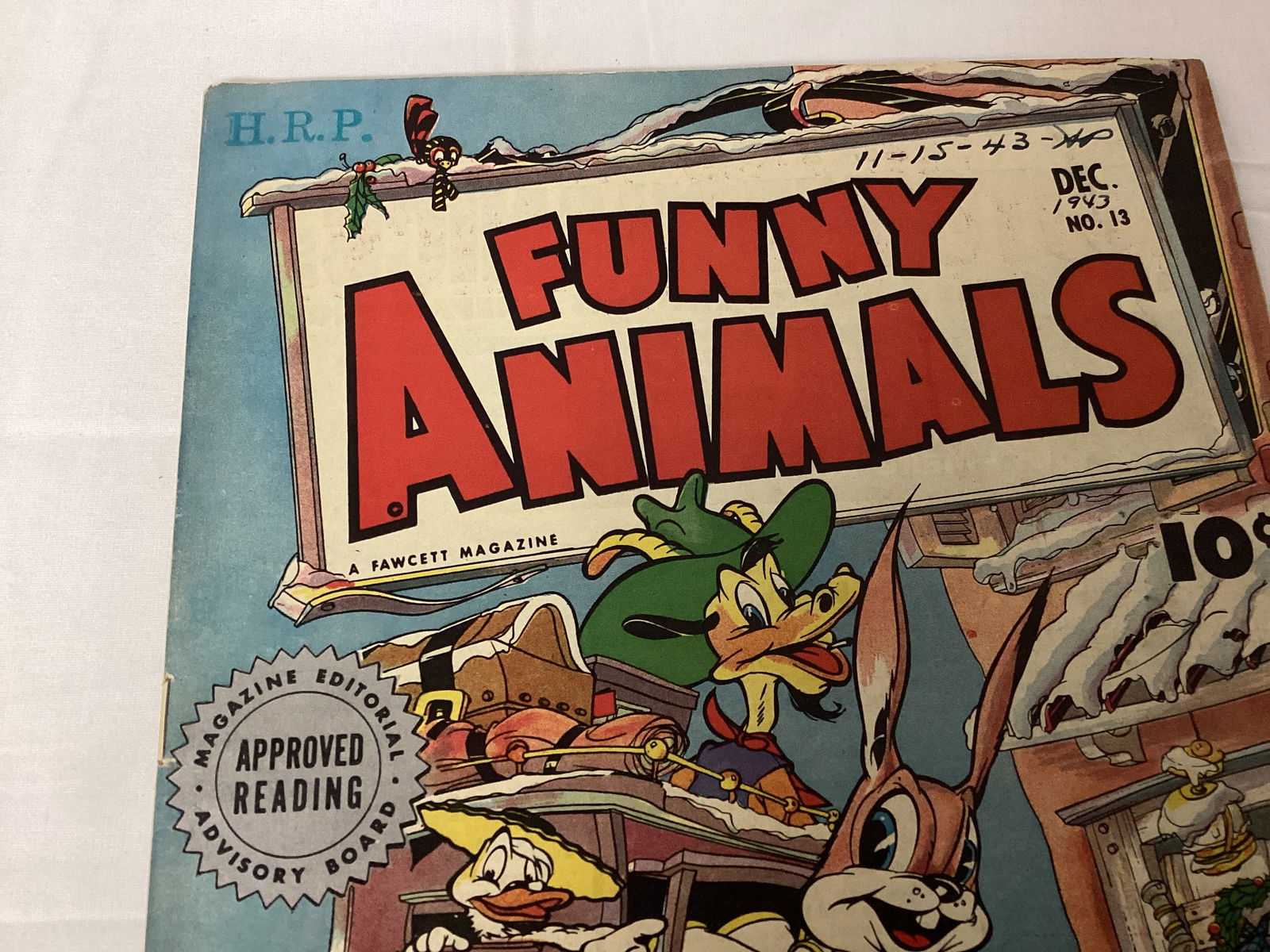 Funny Animals 13 Fawcett Comic Book - 2
