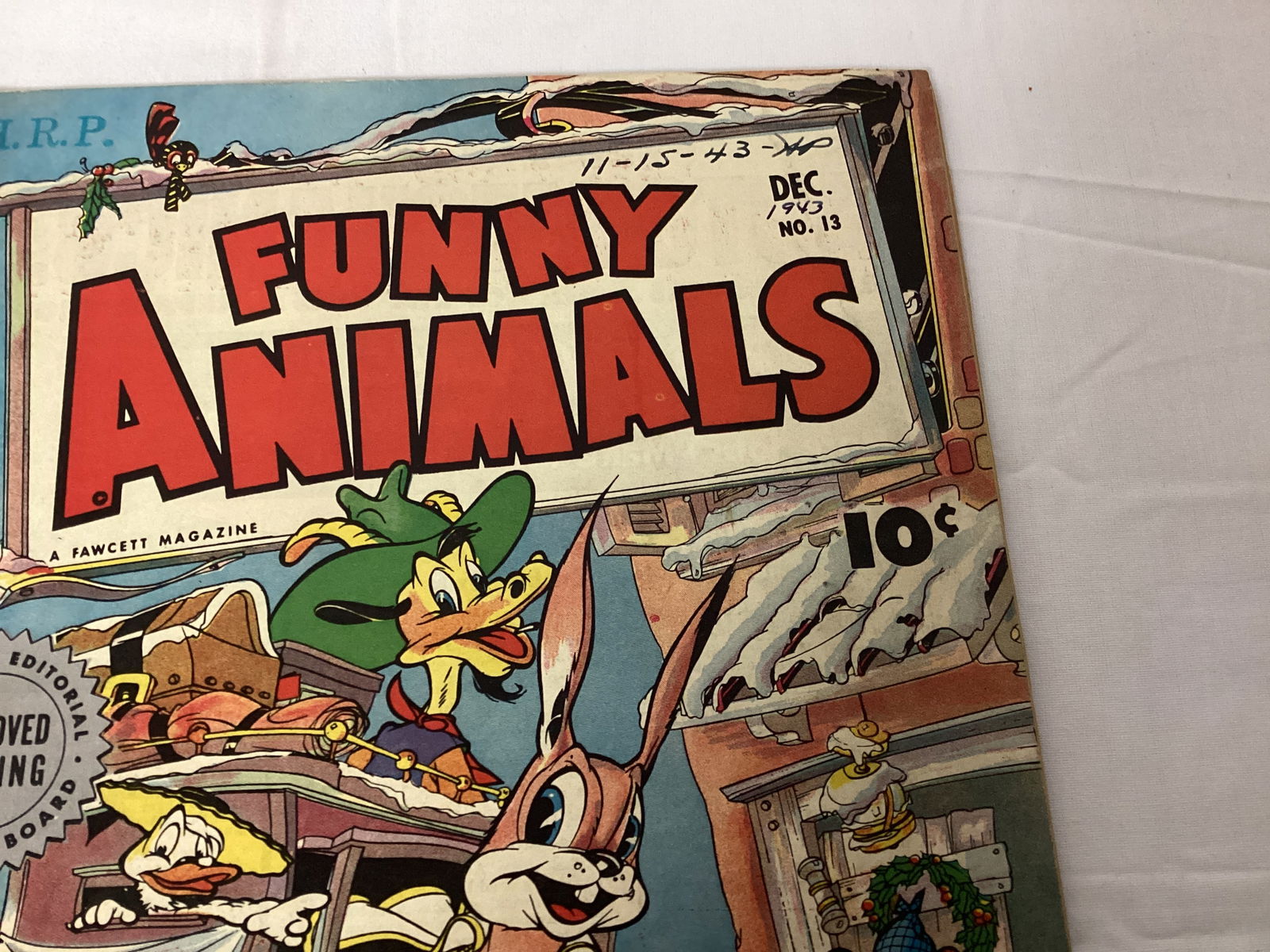 Funny Animals 13 Fawcett Comic Book - 3