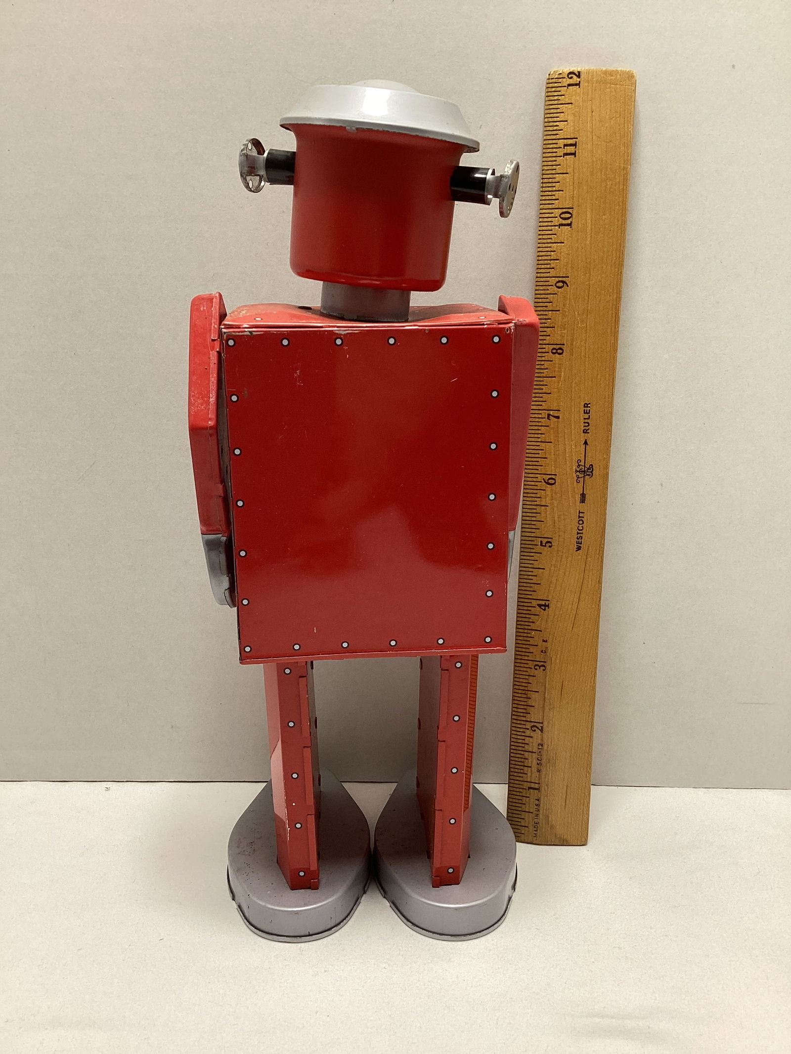 Atomic Wind-Up Robot Man Tin Toy - 2