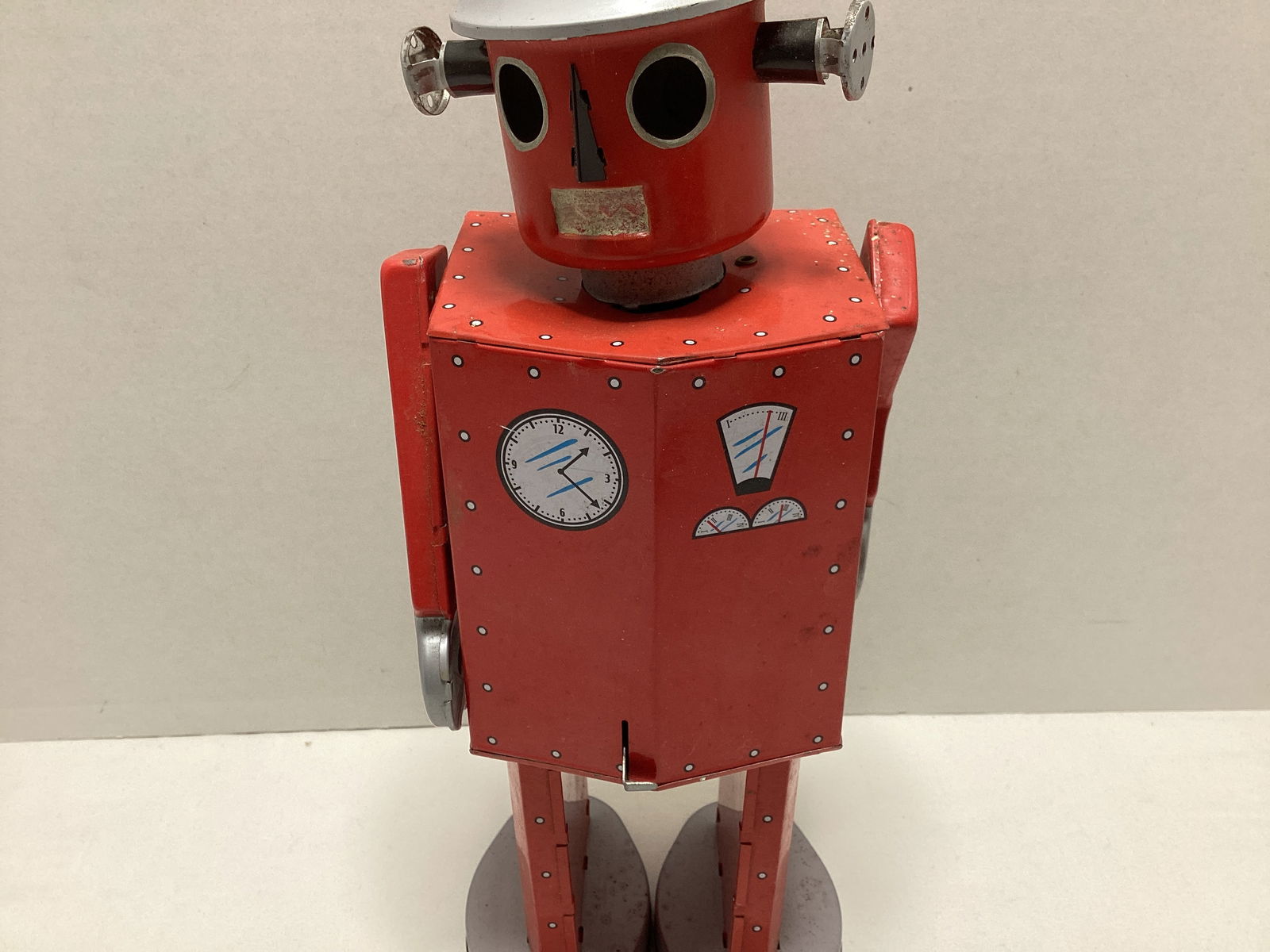 Atomic Wind-Up Robot Man Tin Toy - 5