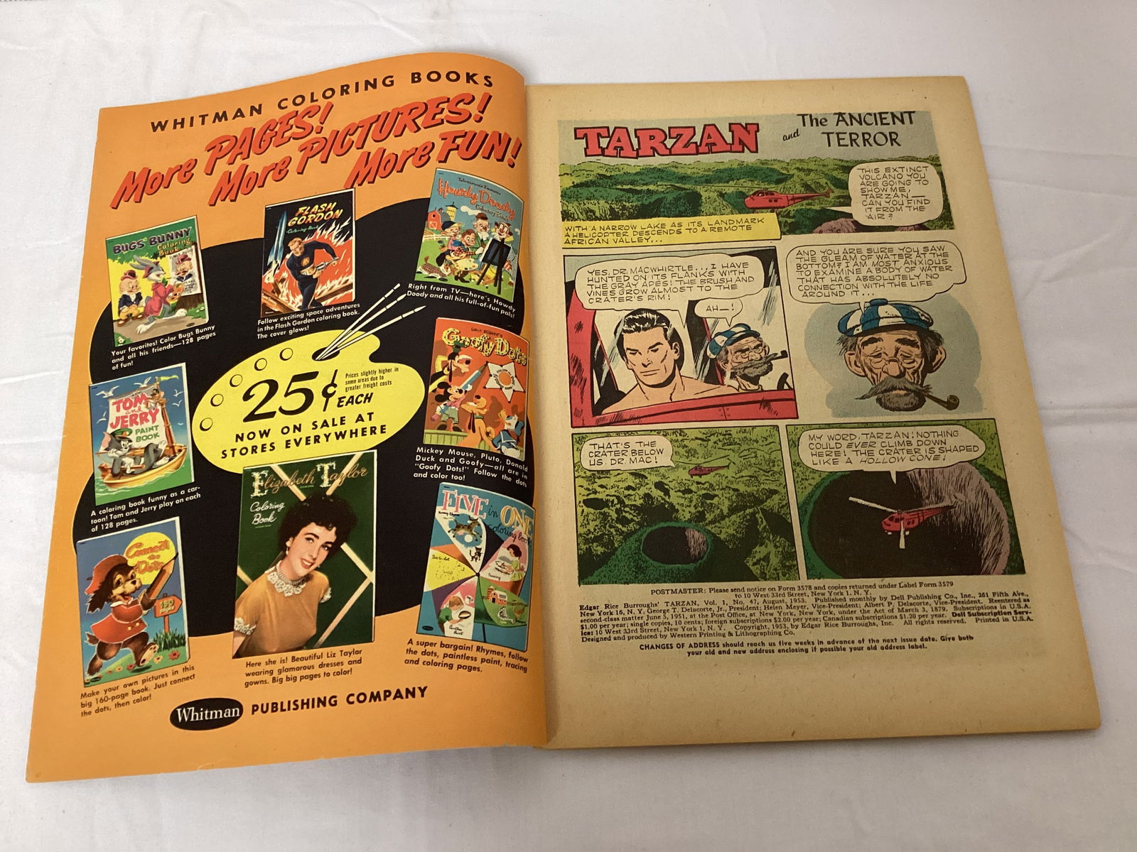 Tarzan 47 Dell Comic Book - 6