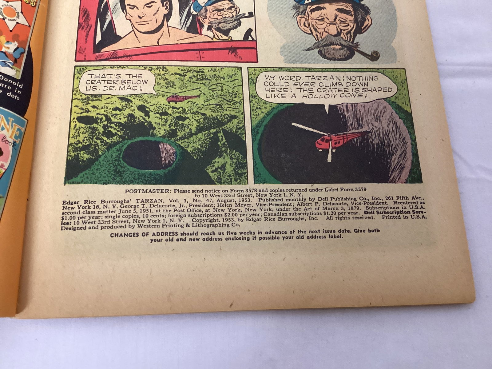 Tarzan 47 Dell Comic Book - 7