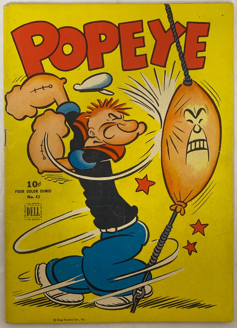 Four Color Comics 43 Starring Popeye Dell Comic Book (1 of 8)