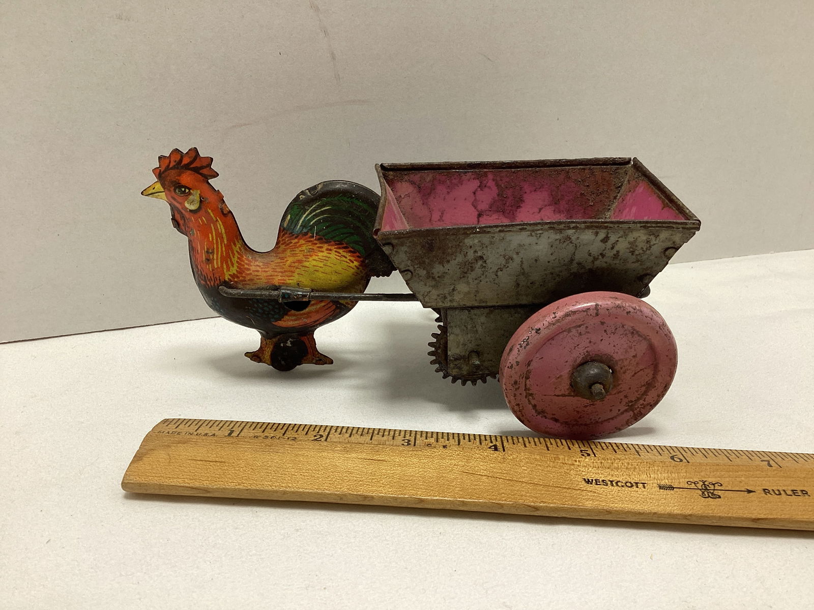 Three Vintage Tin Wind-Up Toys - 8