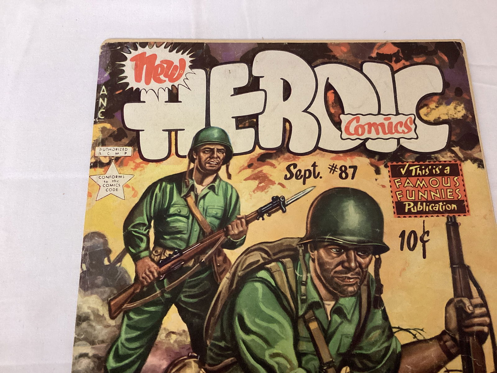 New Heroic Comics 87 Famous Funnies Comic Book - 2