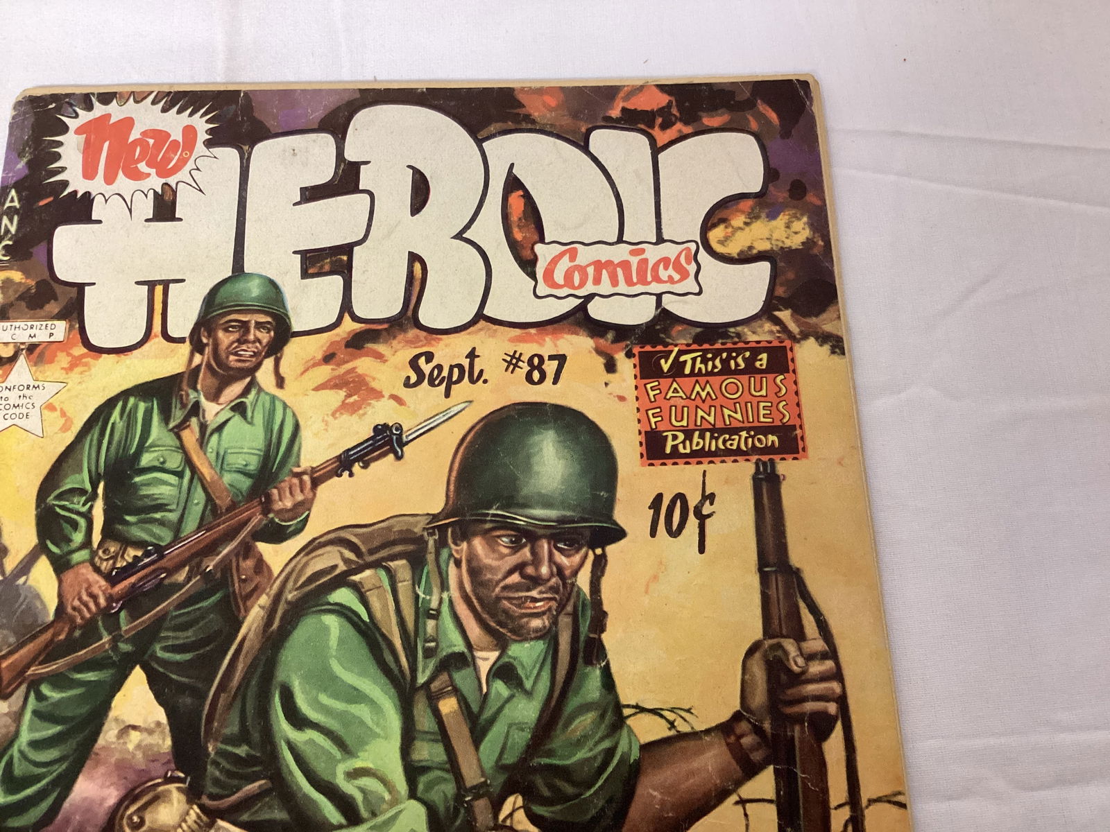 New Heroic Comics 87 Famous Funnies Comic Book - 3