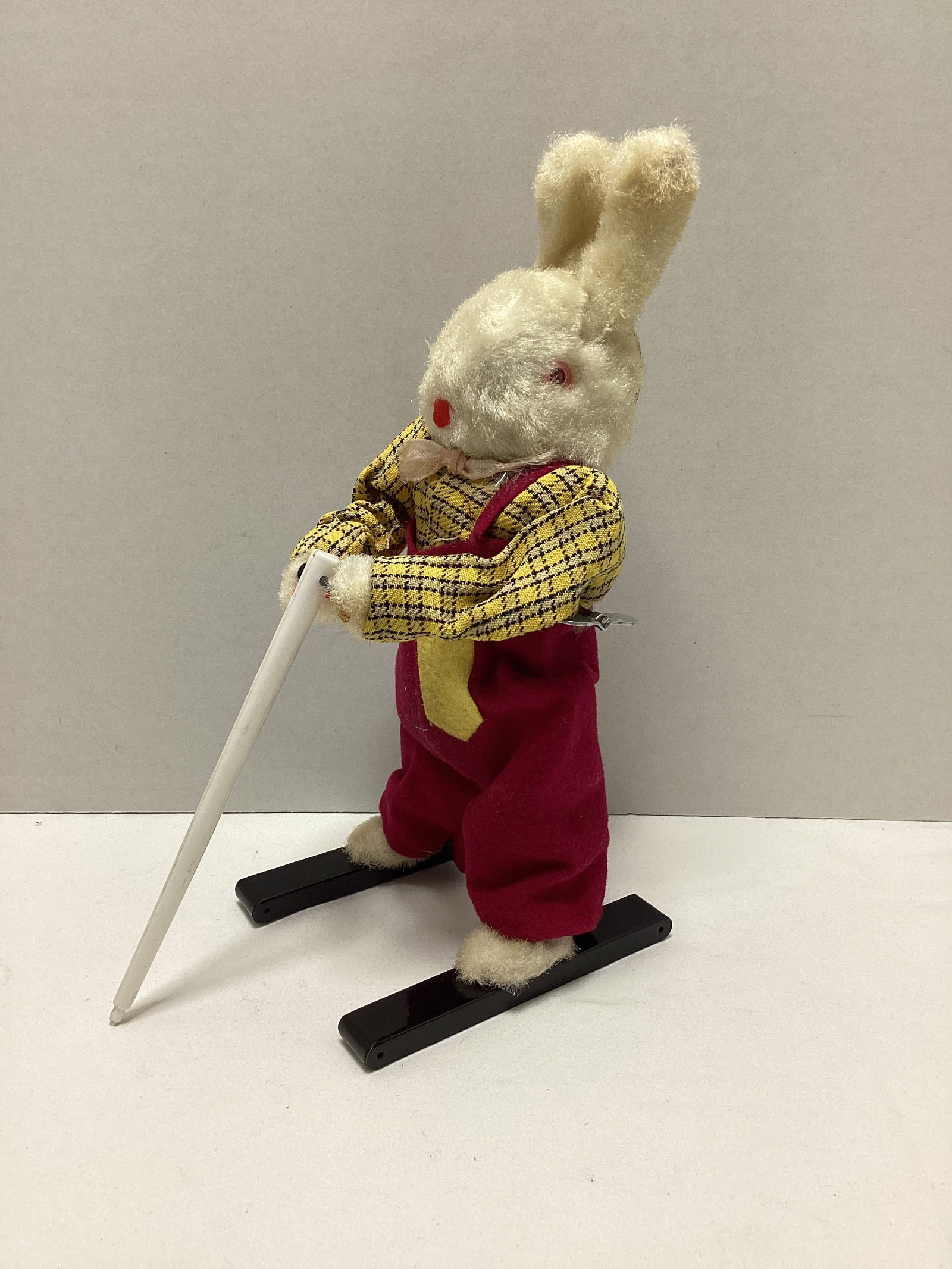 Vintage Mechanical Skiing Rabbit Toy (1 of 3)