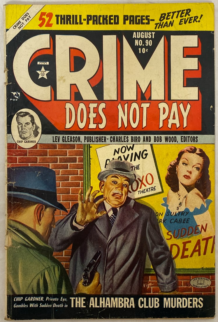 Crime Does Not Pay 90 Comic Book (1 of 8)