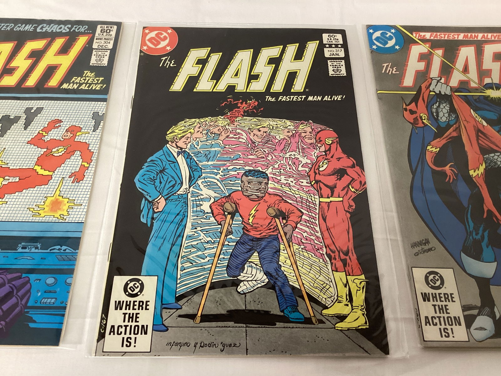 Three Flash DC Comic Books - 3