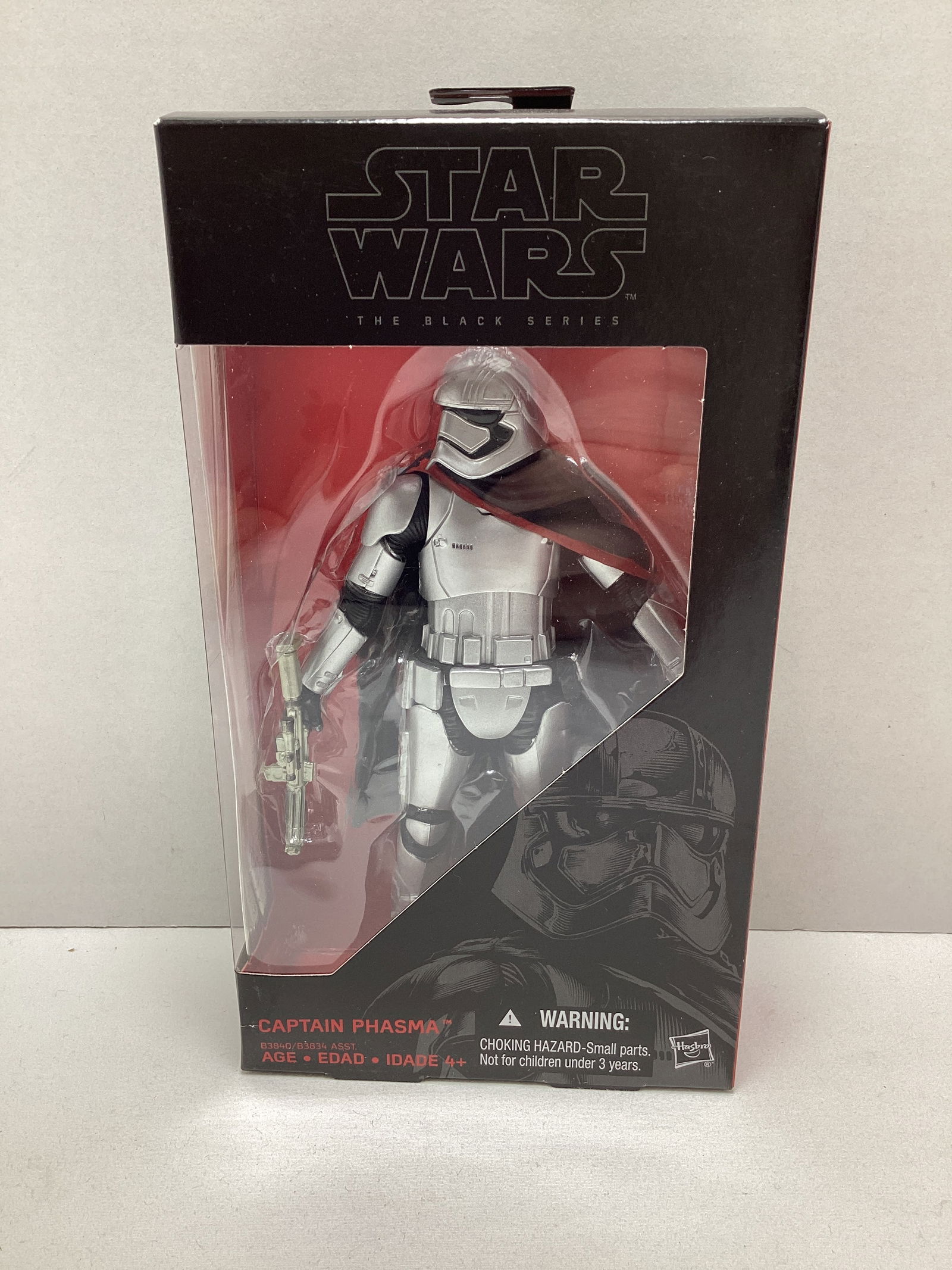 Star Wars the Black Series Captain Phasma Action Figure: . 