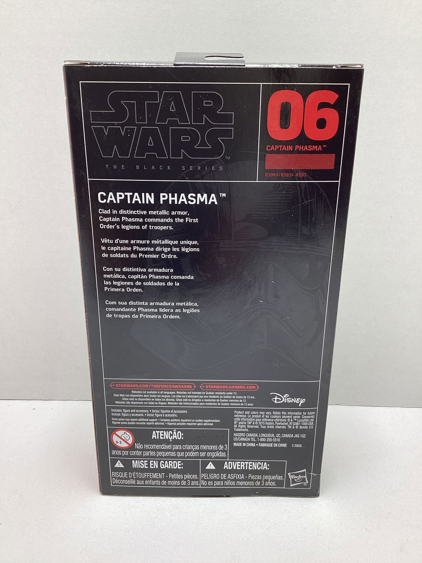 Star Wars the Black Series Captain Phasma Action Figure - 4