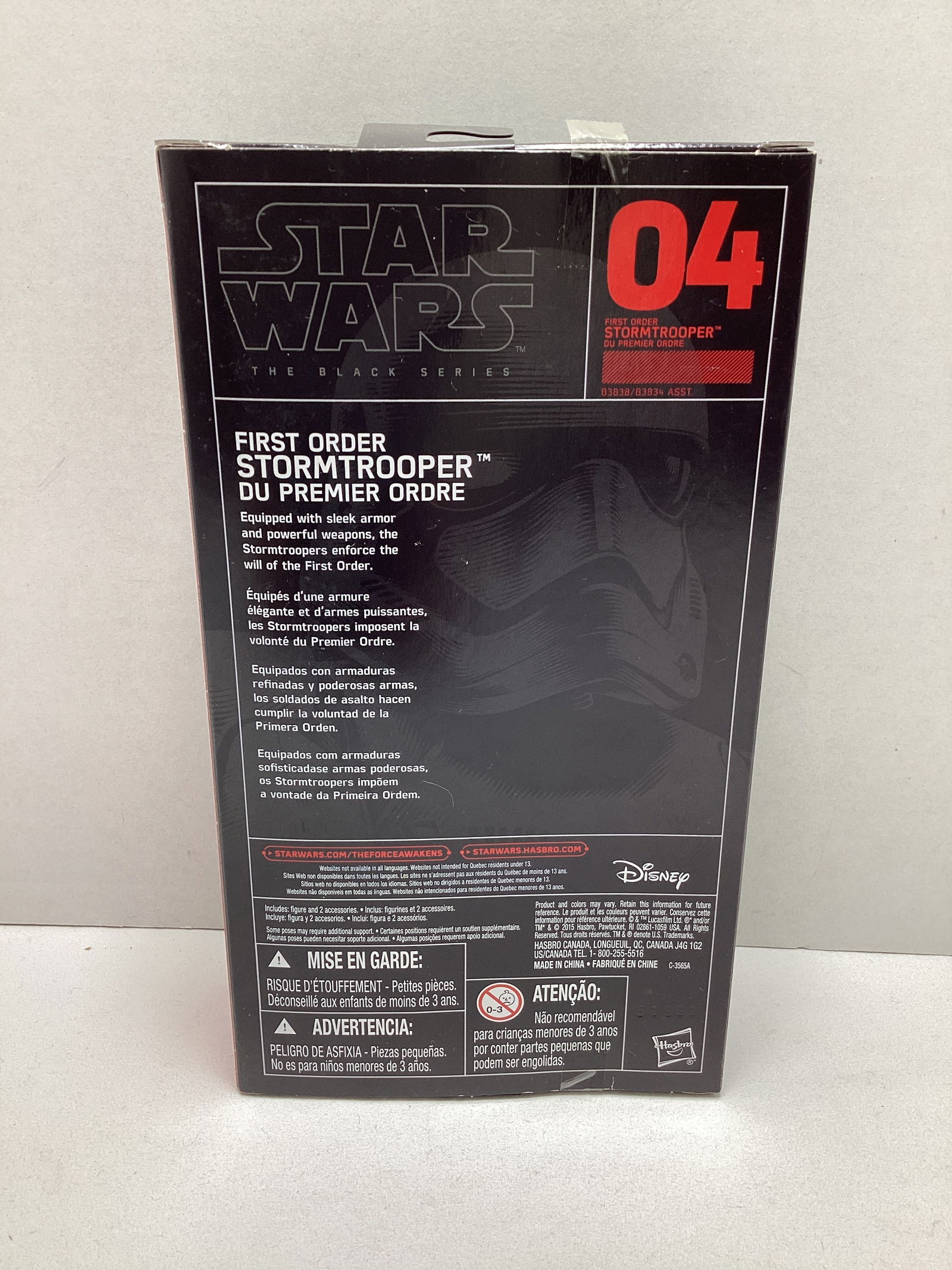 Star Wars the Black Series First Order Stormtrooper Action Figure - 4