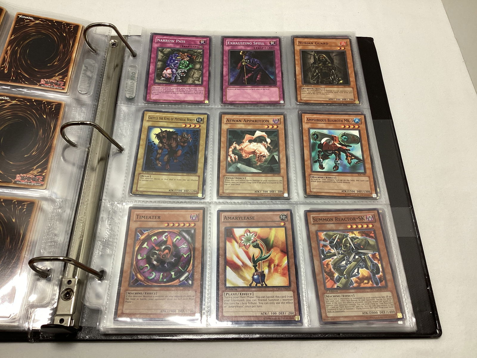 Binder of Yu-Gi-Oh Trading Cards - 10