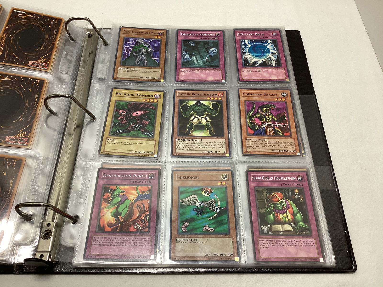 Binder of Yu-Gi-Oh Trading Cards - 11