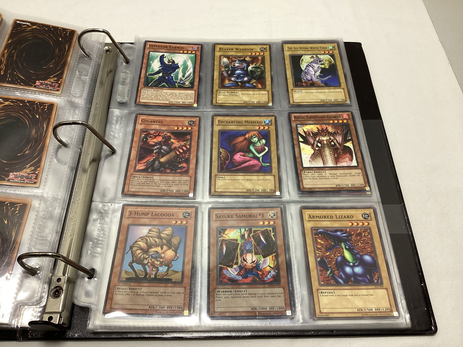 Binder of Yu-Gi-Oh Trading Cards - 12