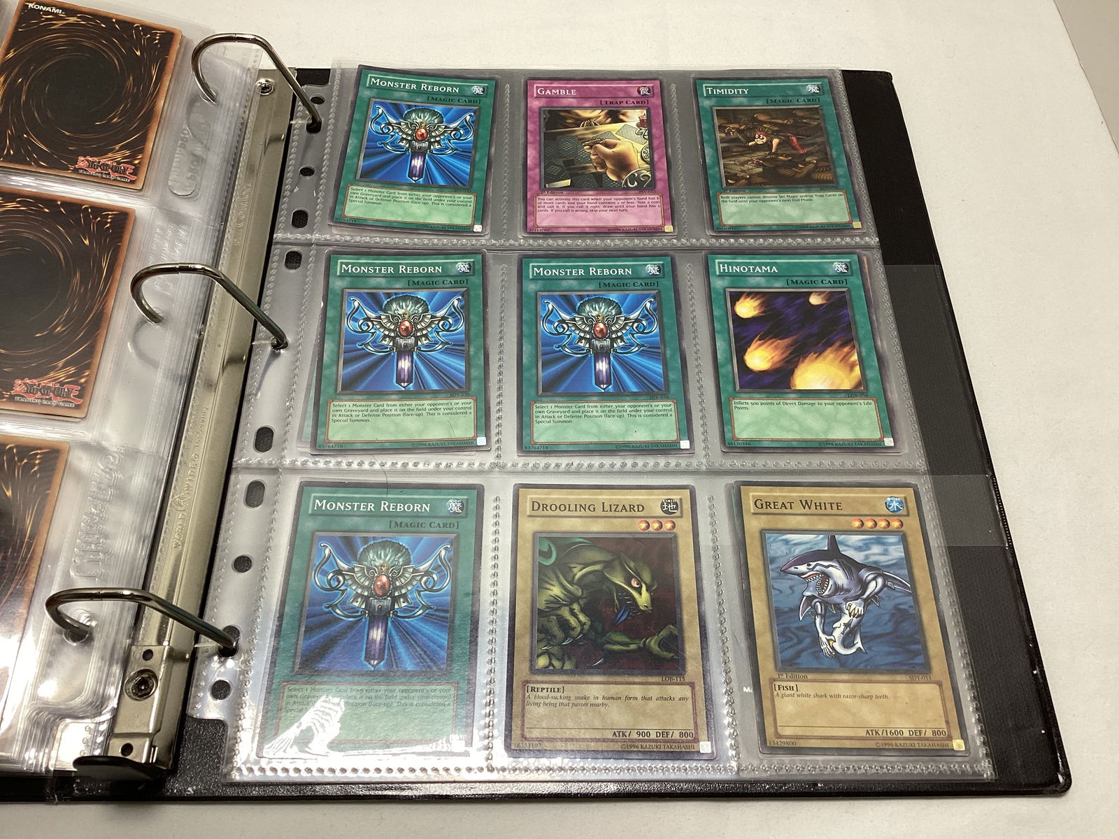 Binder of Yu-Gi-Oh Trading Cards - 17