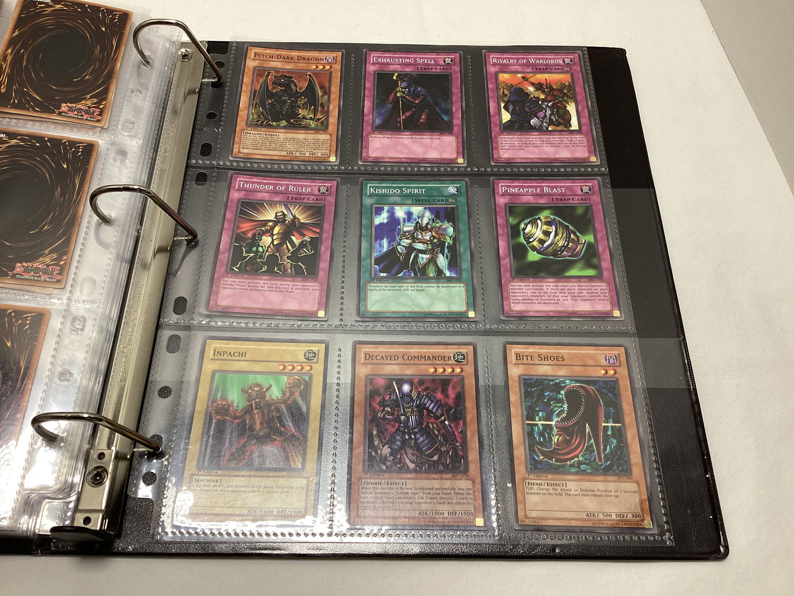 Binder of Yu-Gi-Oh Trading Cards - 19