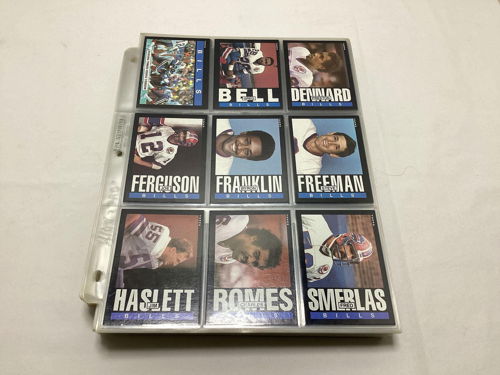 1985 Topps NFL Football Cards in Binder Pages - 2