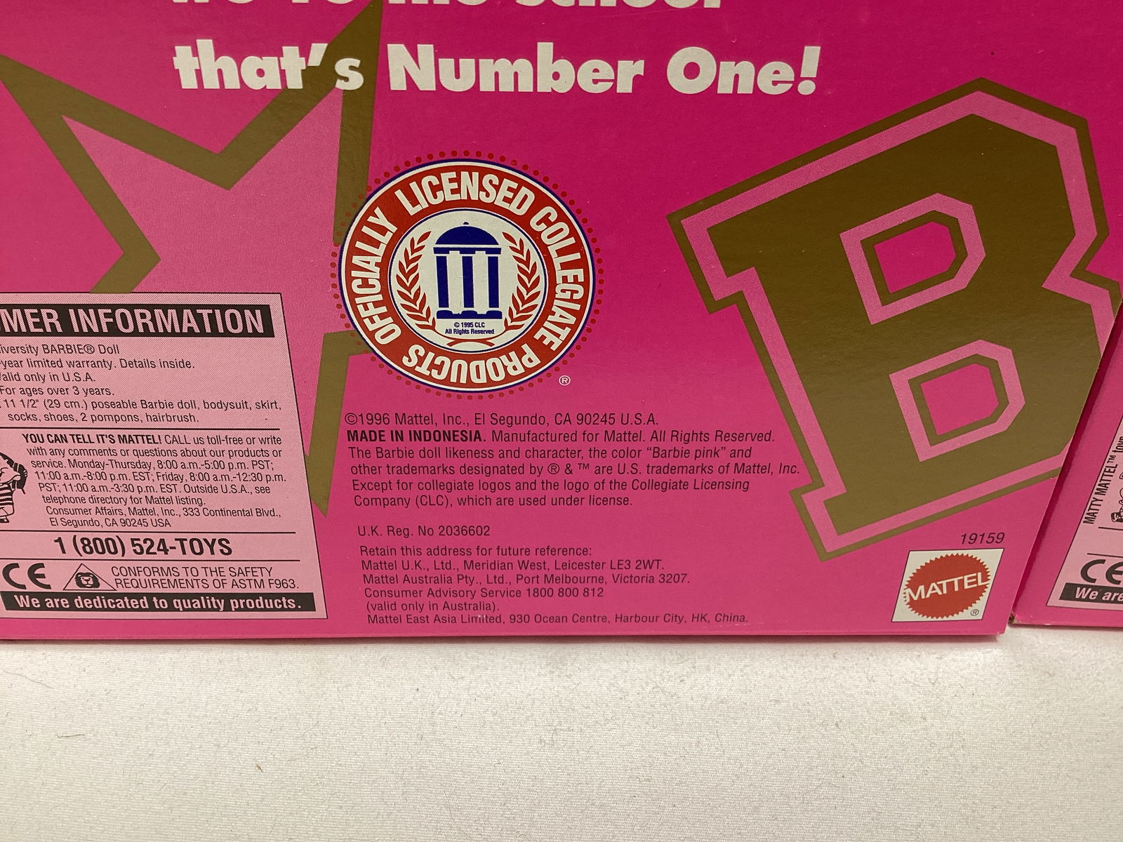 Two Georgia Tech Yellowjackets Cheerleader Barbie Dolls - 3