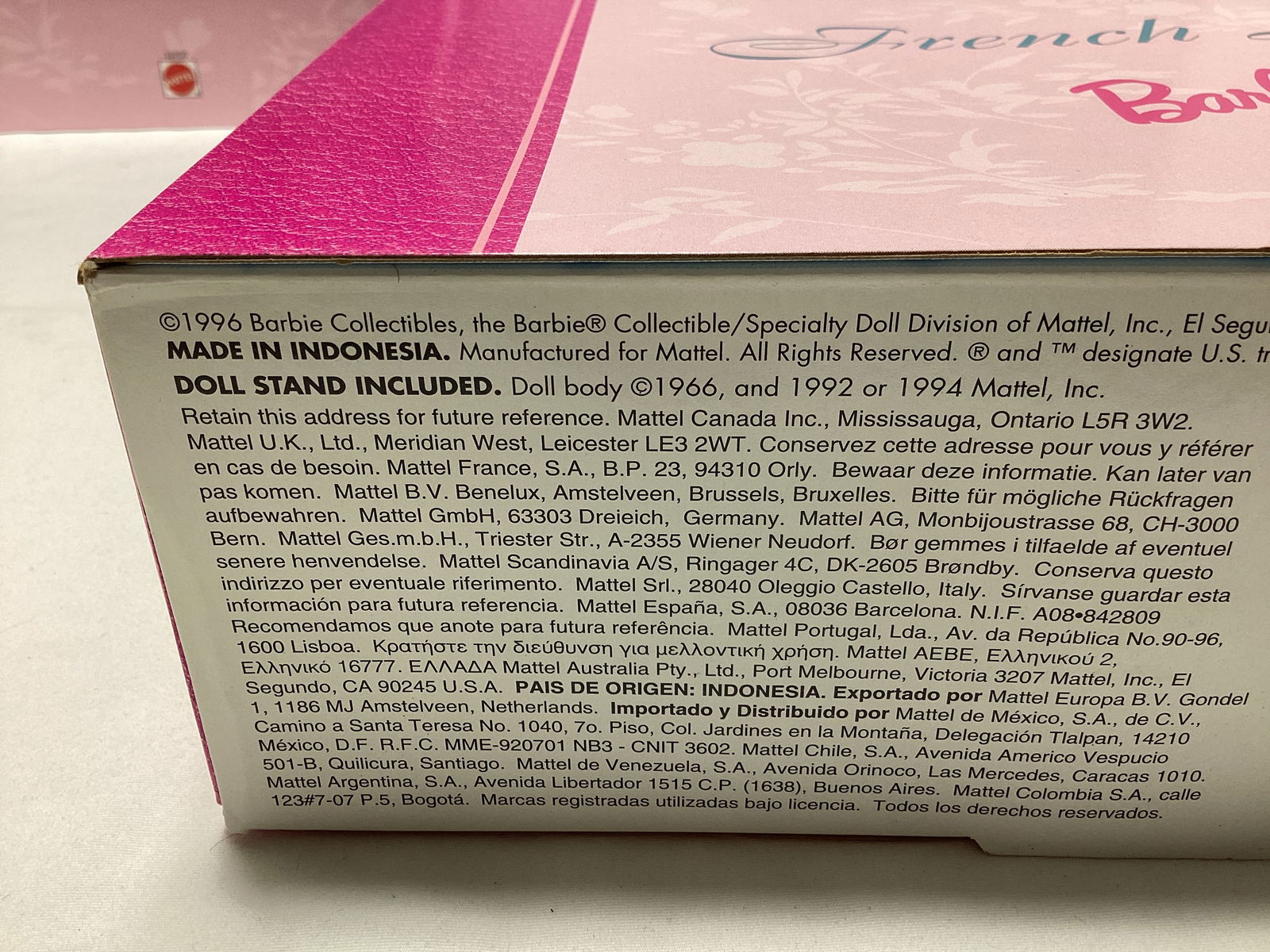 Two French Lady Barbie Dolls - 5