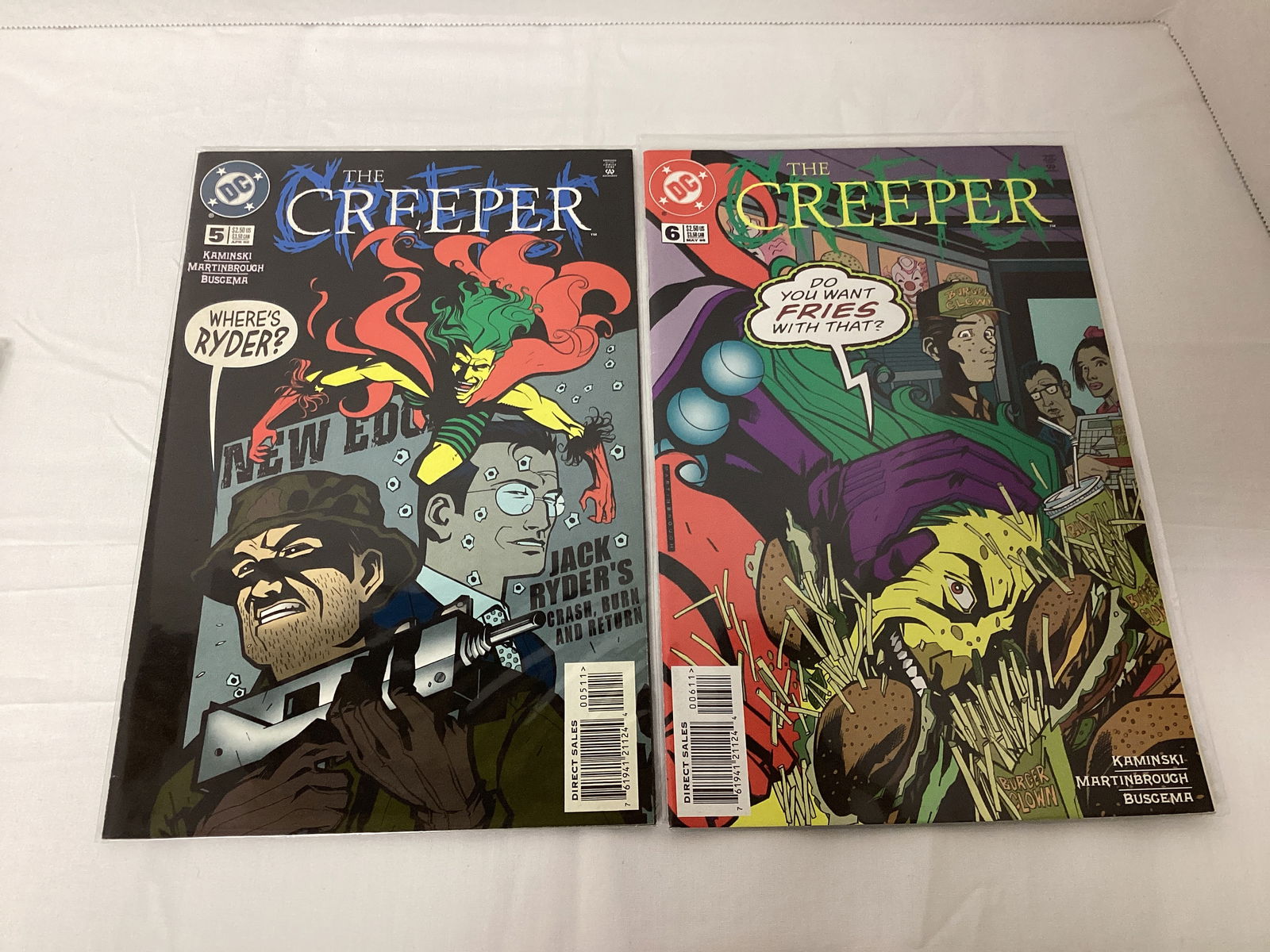 Four The Creeper DC Comic Books - 2