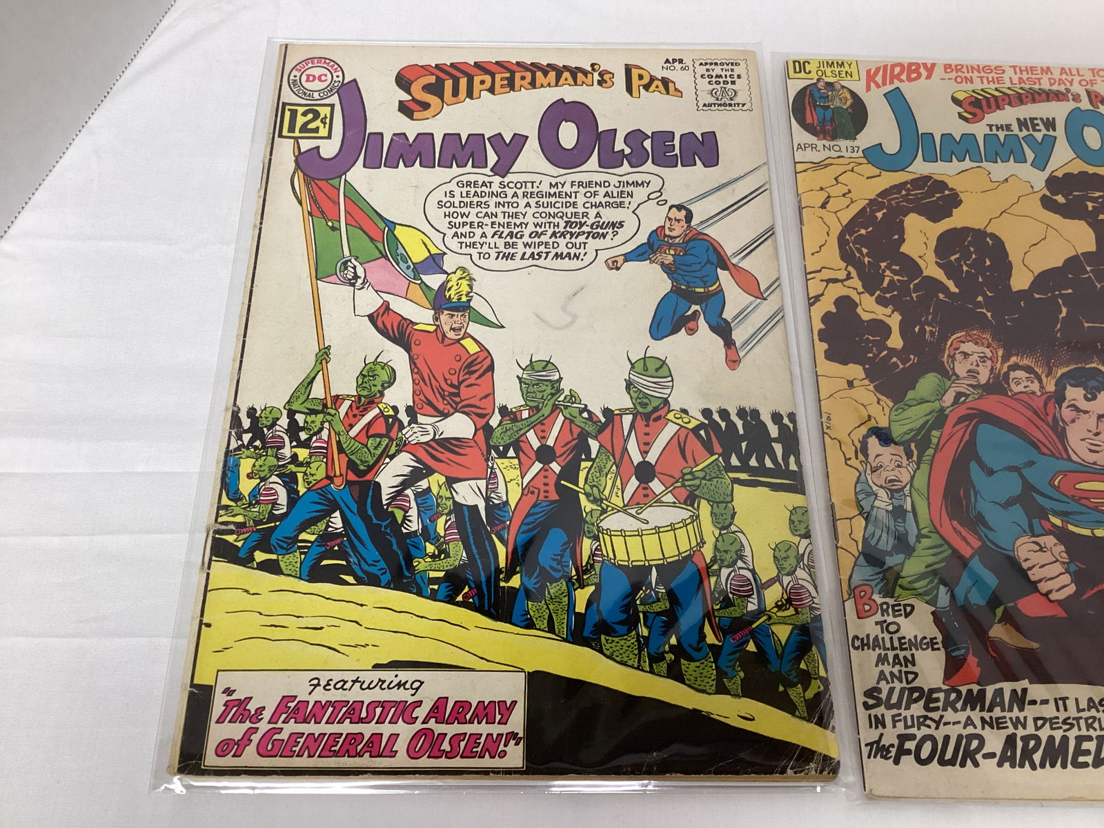 Three Superman's Pal Jimmy Olsen DC Comic Books - 4