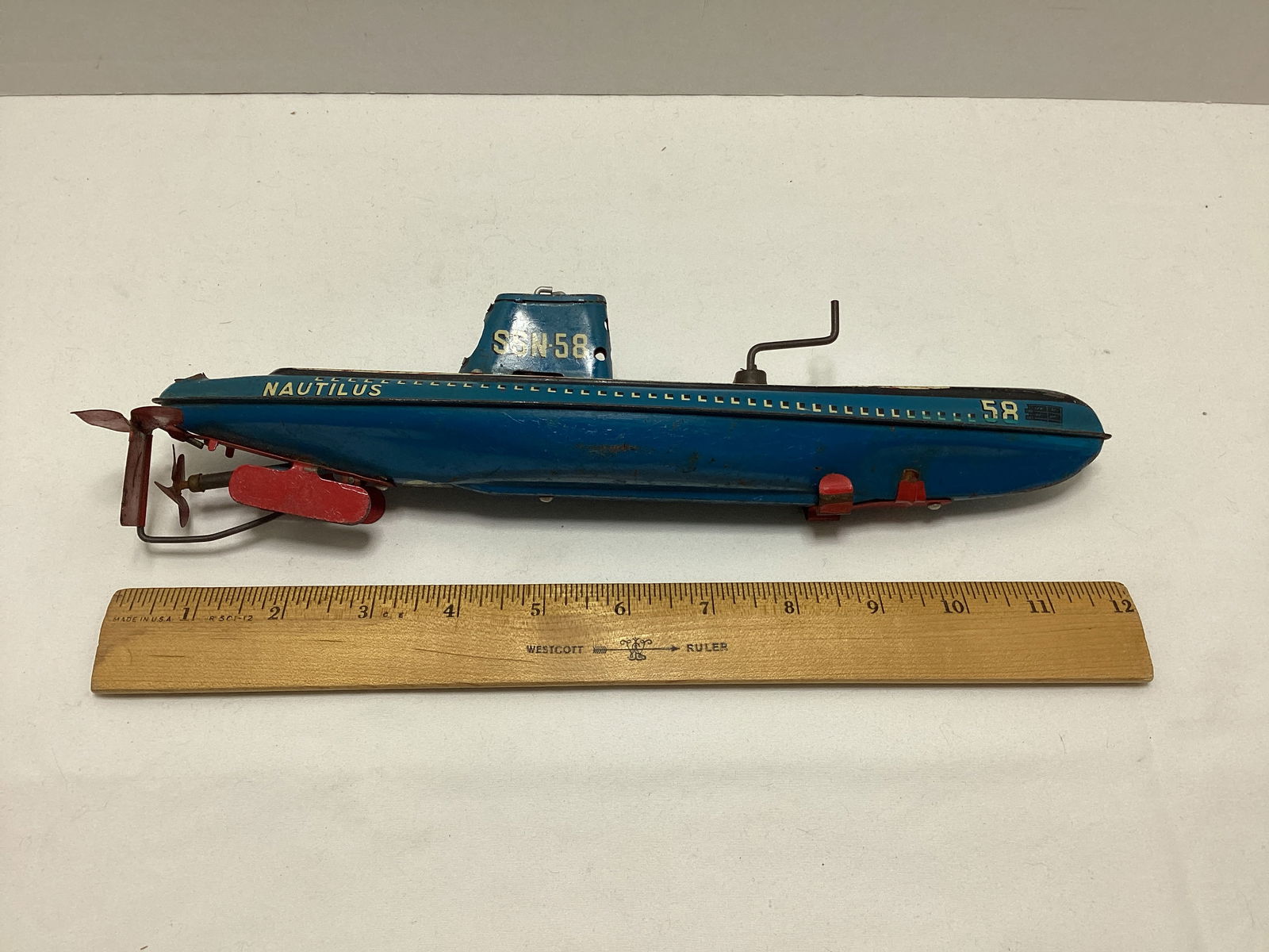 Marusan Toys Tin Submarine - 4