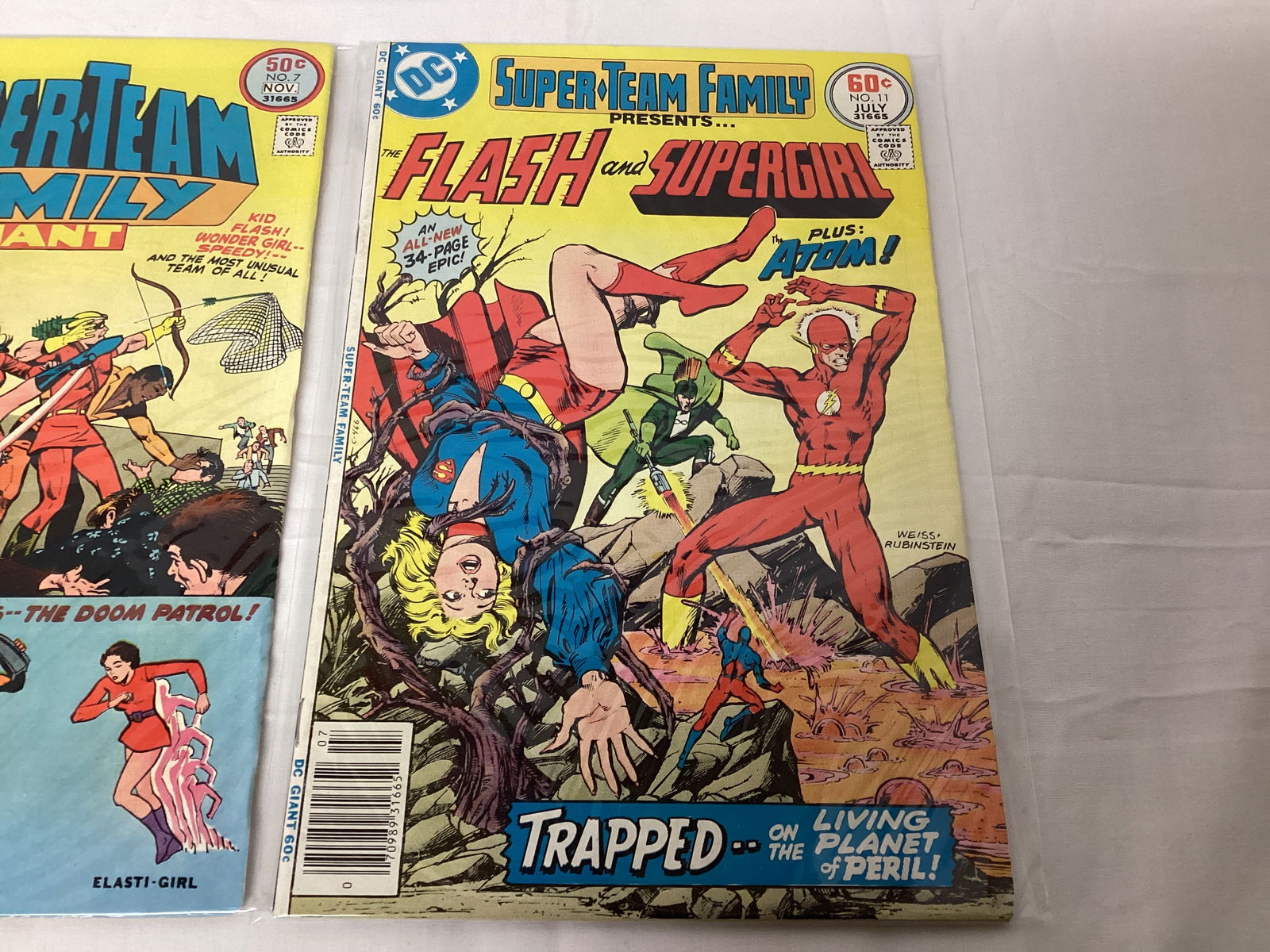 Two Super Team Family DC Comic Books - 3