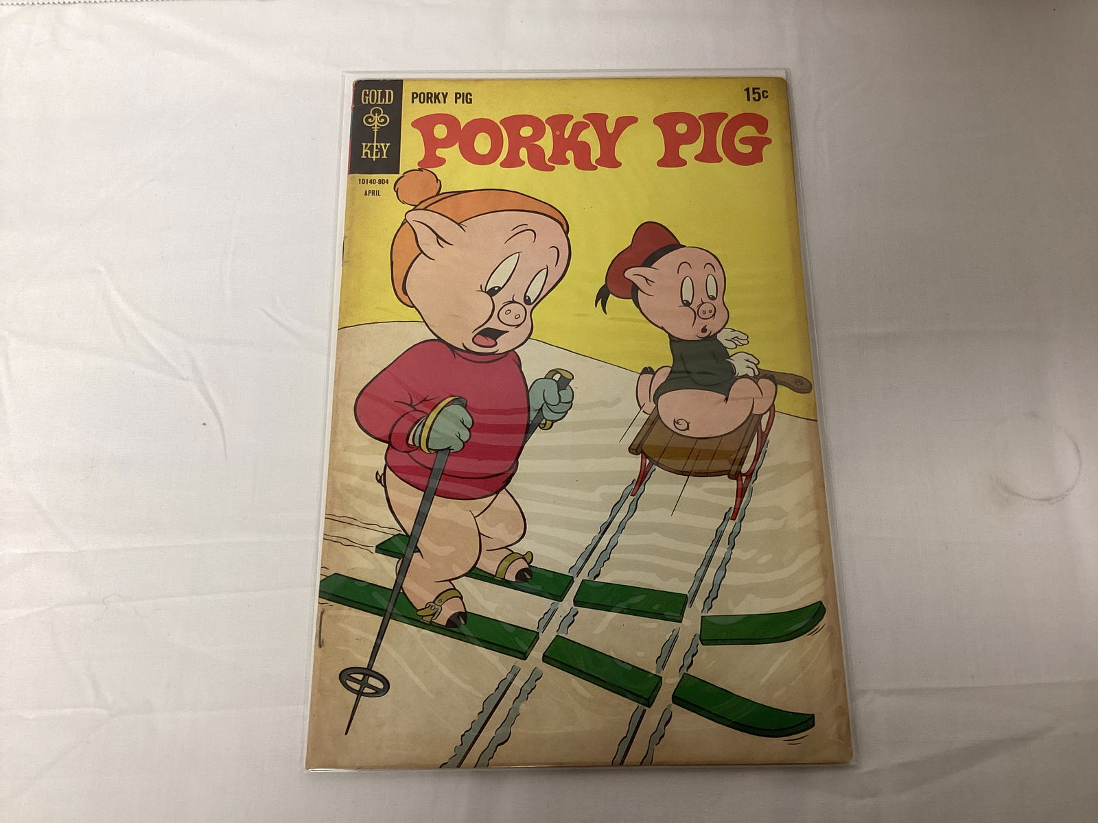 Porky Pig 36 Gold Key Comic Book: please preview and see all photos for condition