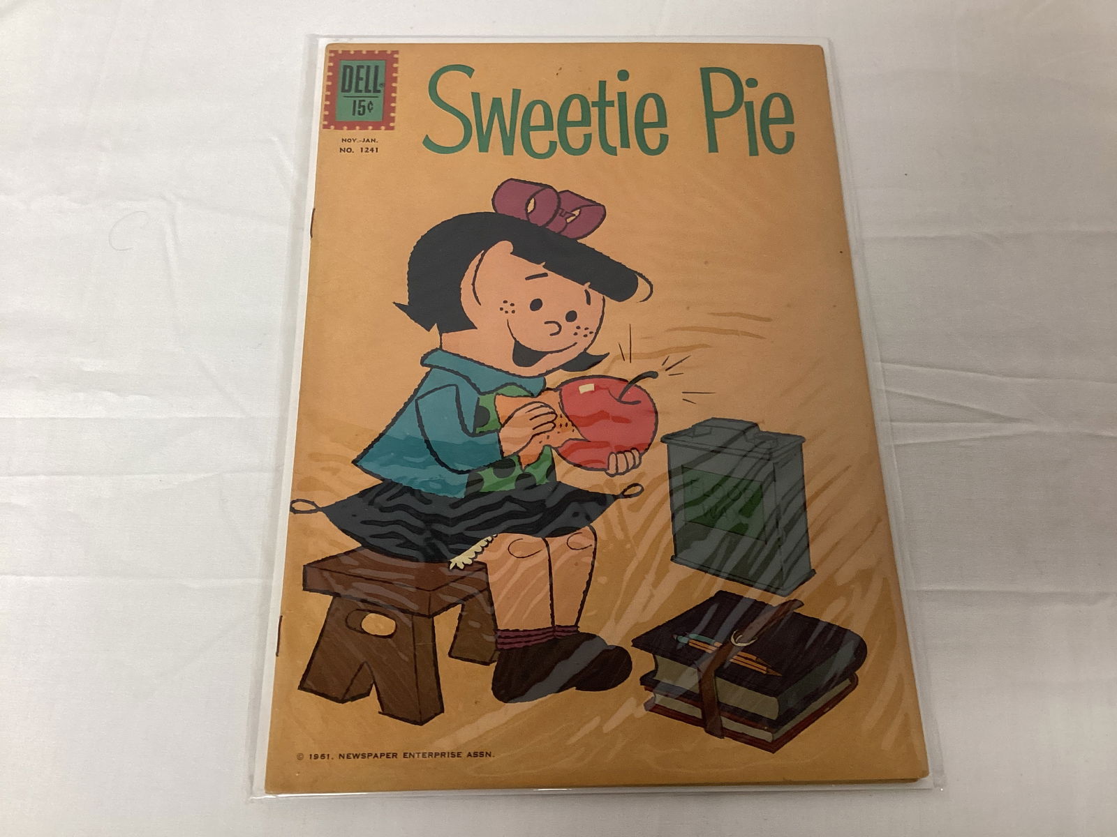 Sweetie Pie 1241 Dell Comic Book: please preview and see all photos for condition