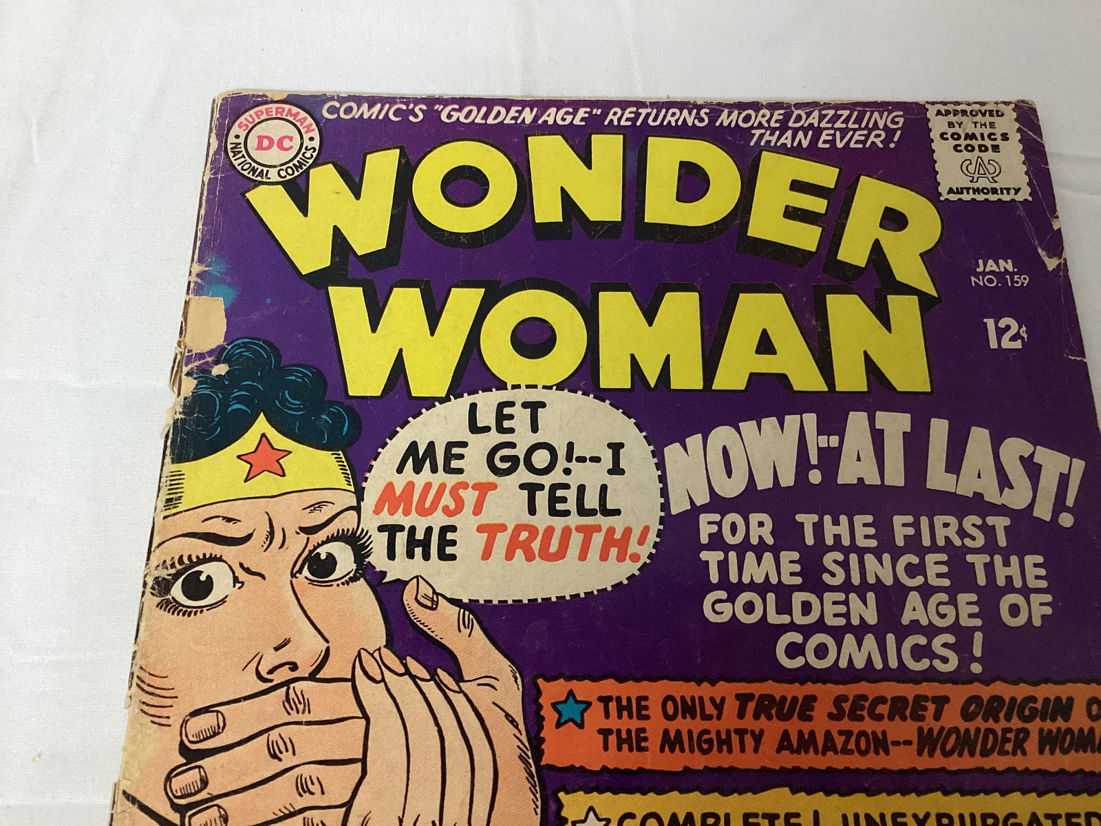 Wonder Woman 159 DC Comic Book - 2