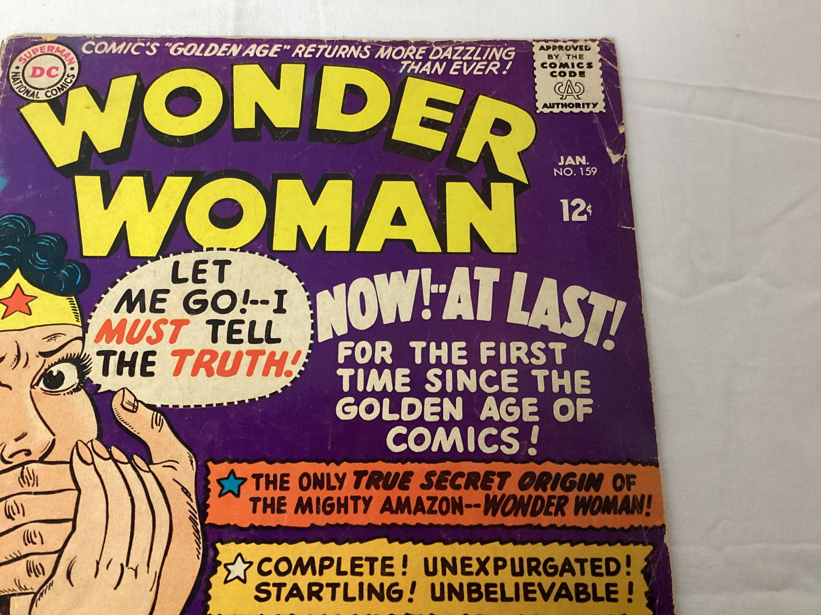 Wonder Woman 159 DC Comic Book - 3