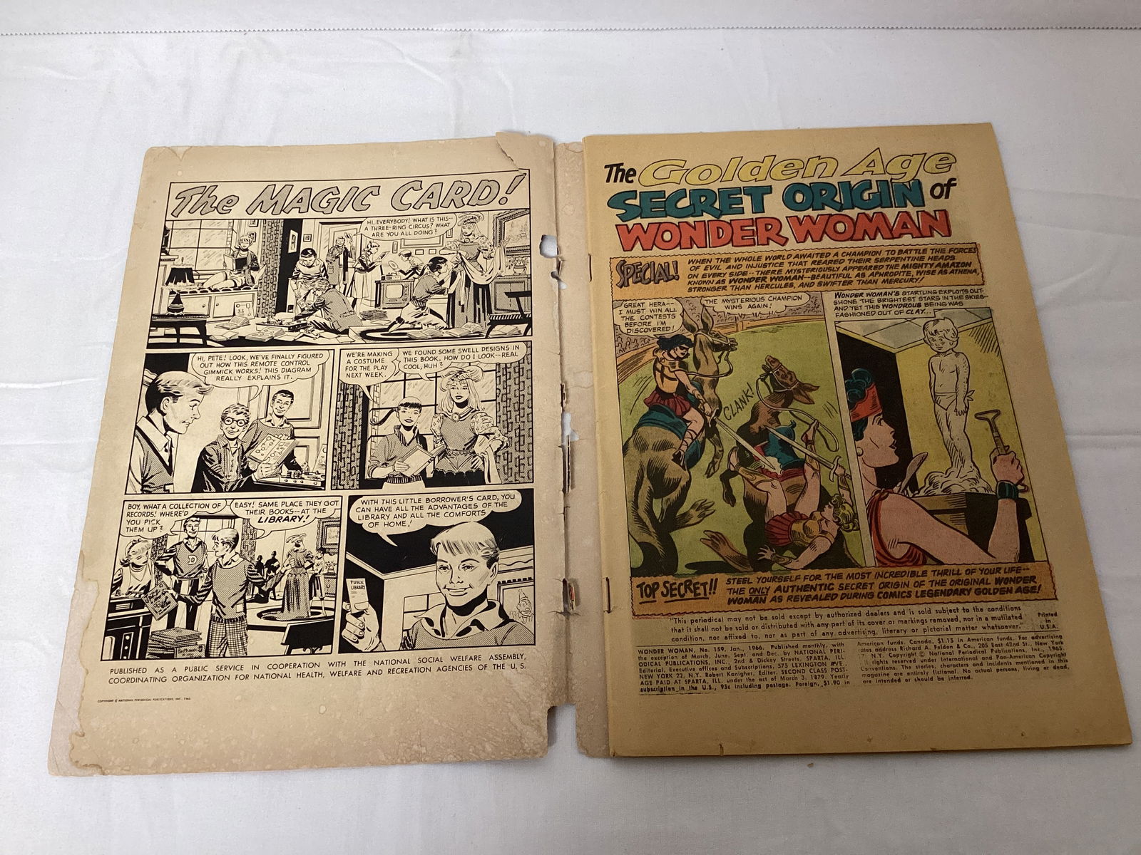 Wonder Woman 159 DC Comic Book - 6