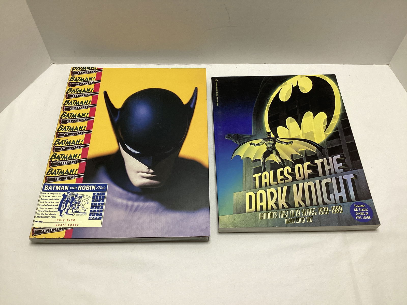Two DC Comics History of Batman Books (1 of 5)